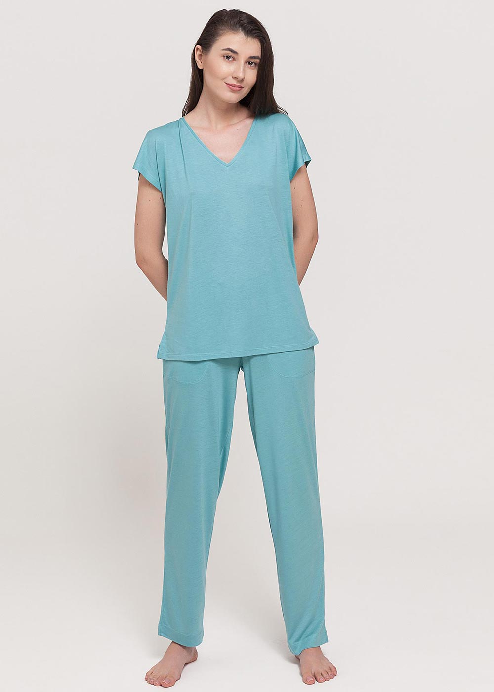 Pantaloni Damă Breeze Eucalipt