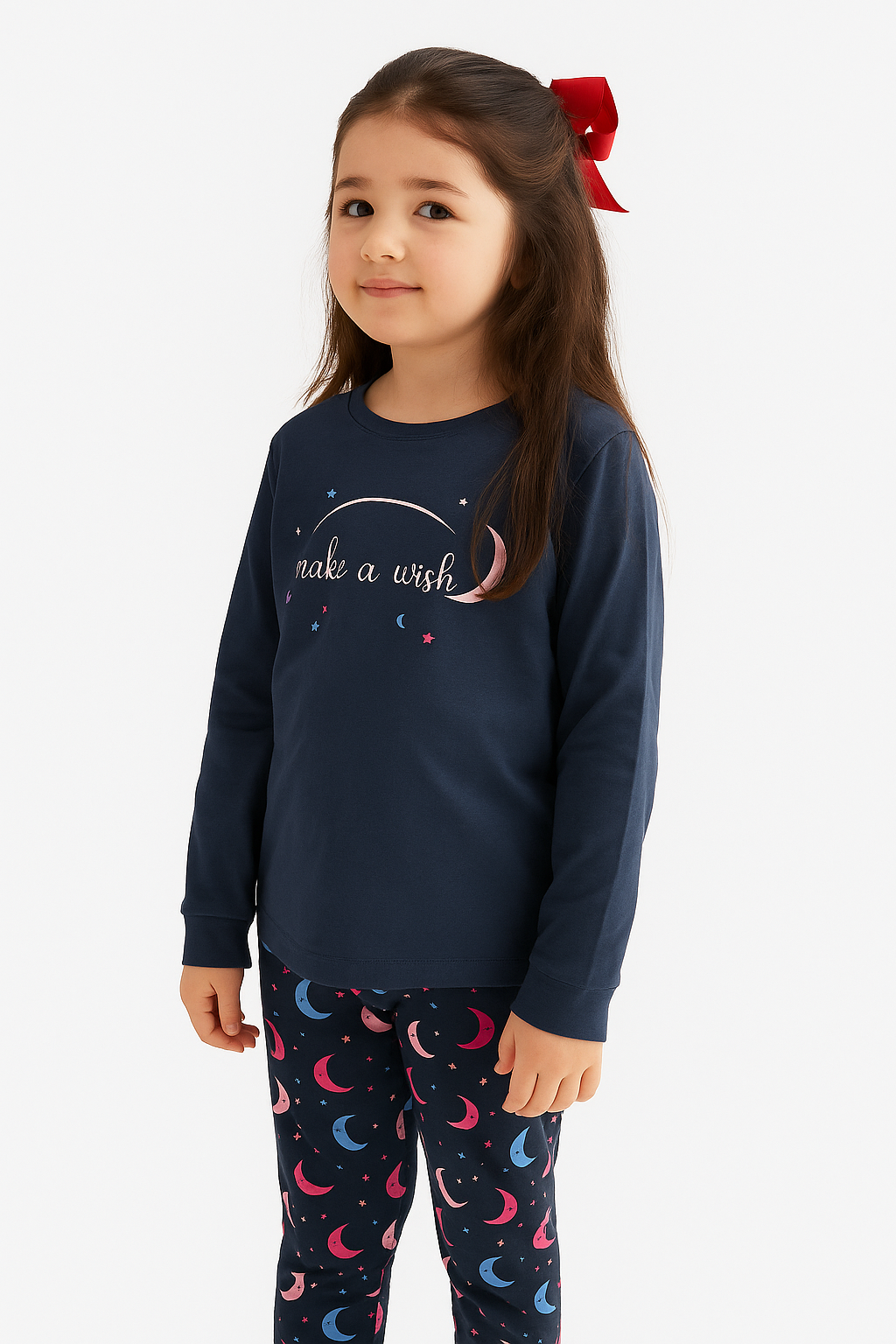 Pijama Copii Moon Bumbac