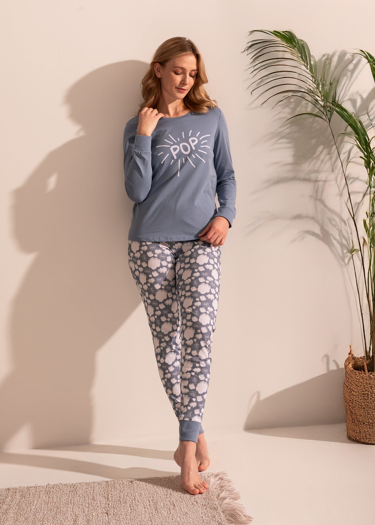 Pijama Damă Alice Bumbac TWIN