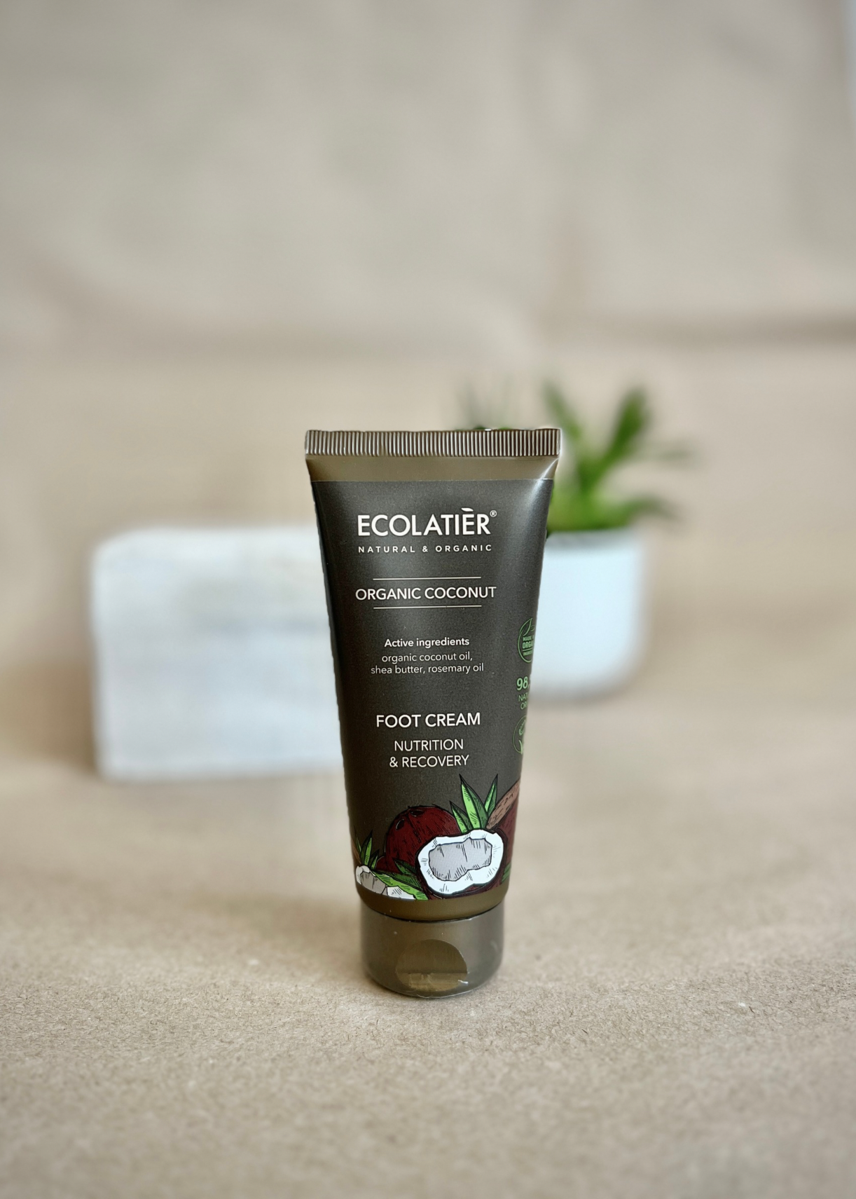 Cremă De Picioare Cu Cocos