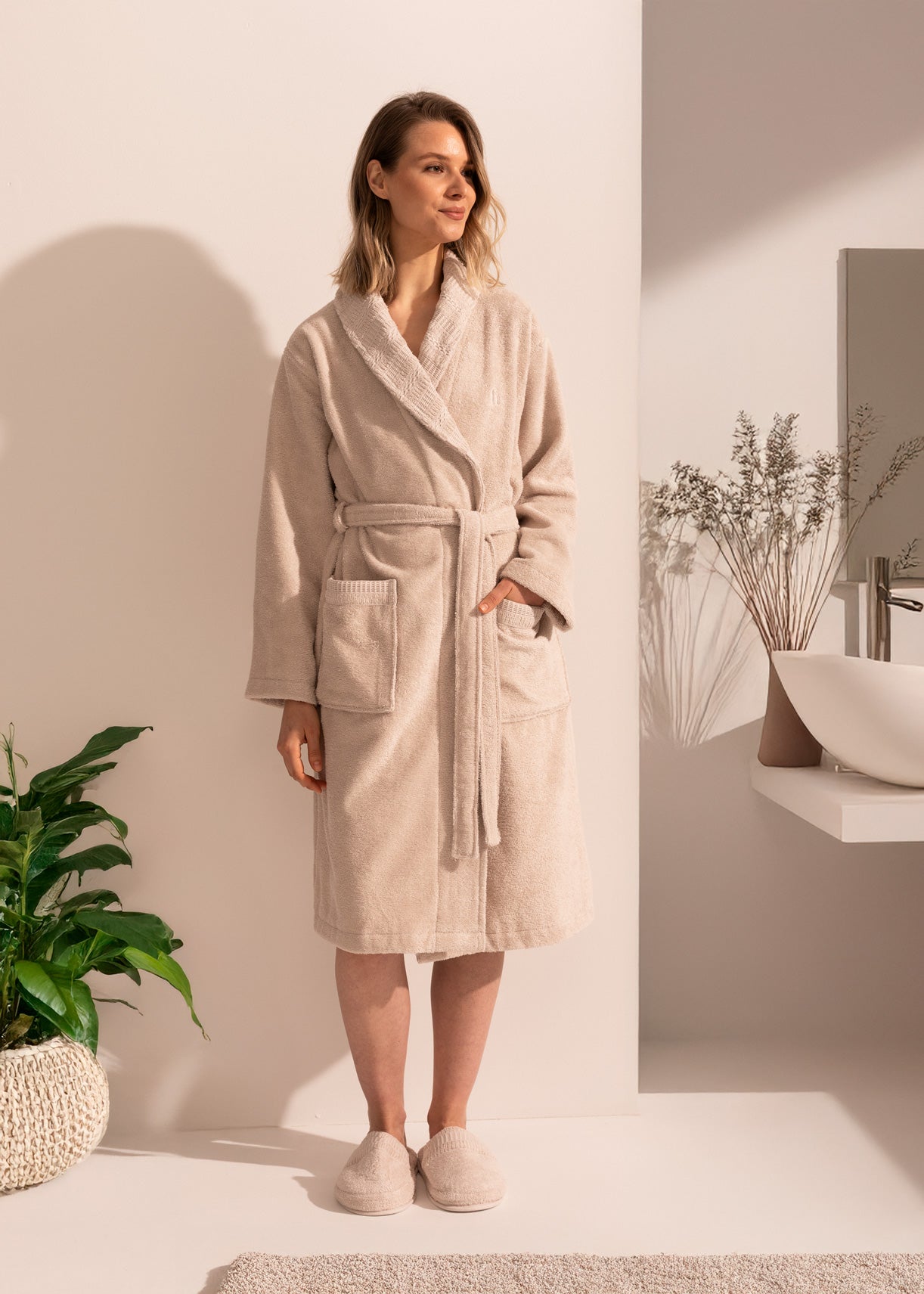 Halat De Baie Damă Bumbac Orelia