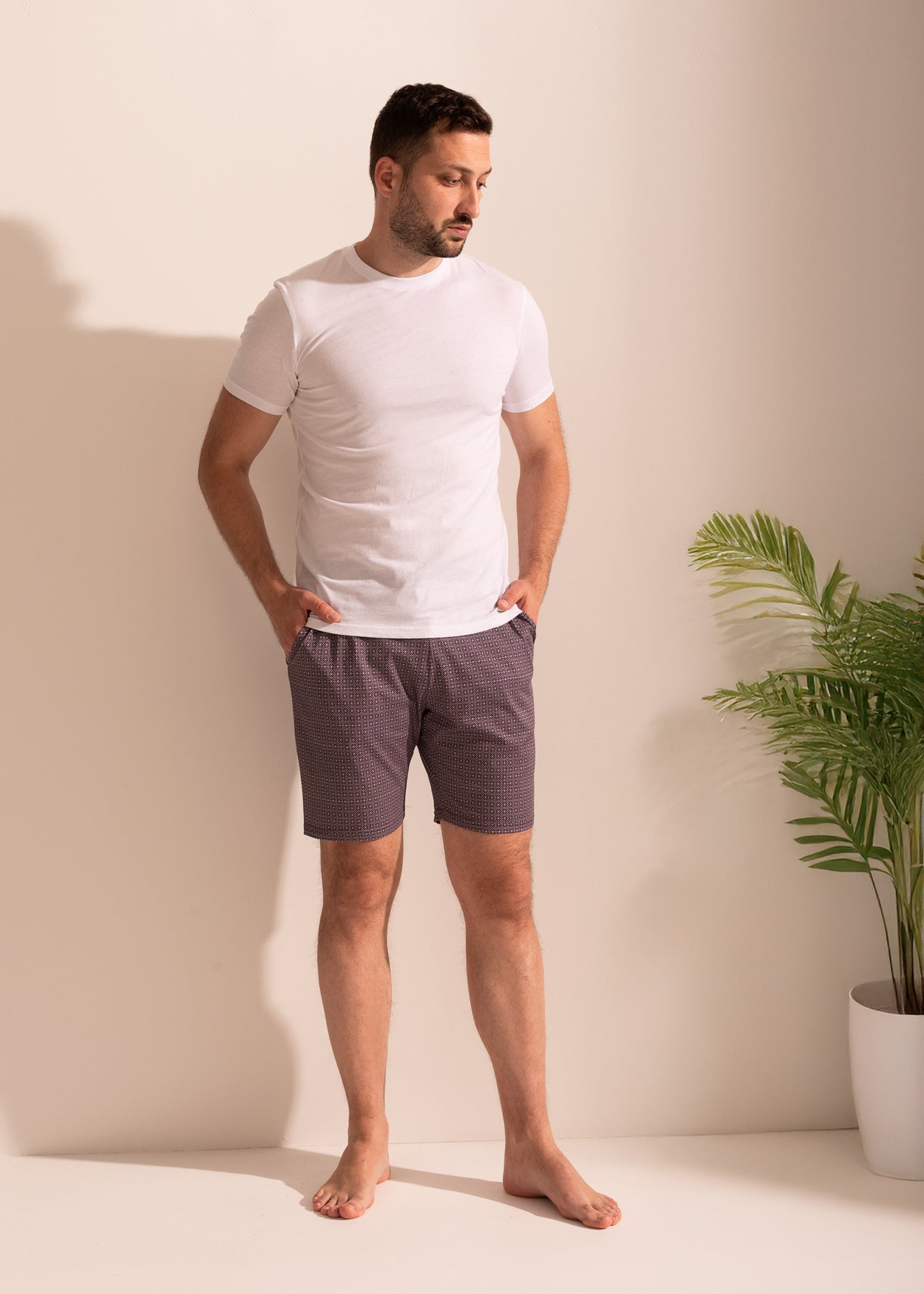 Pantaloni Bărbați Garet Modal