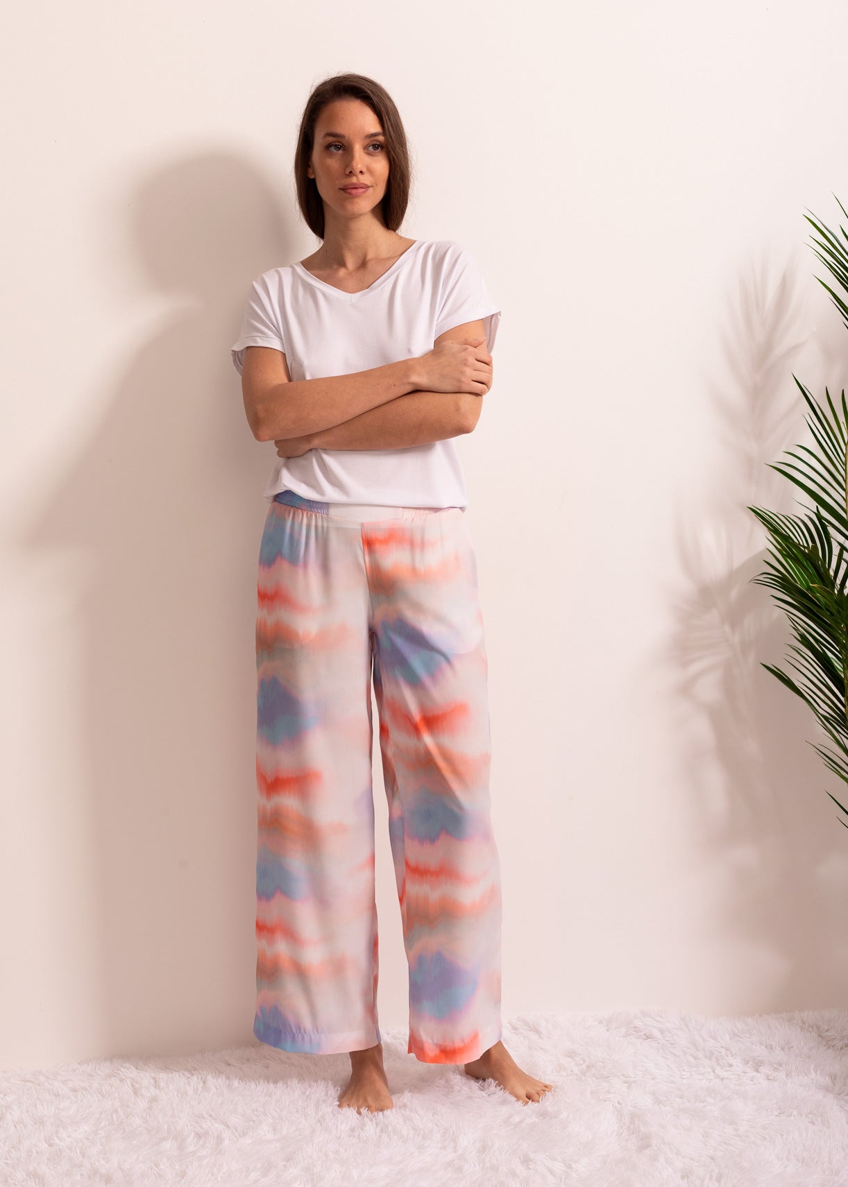 Pantaloni Damă Beatrice Mirage Satin