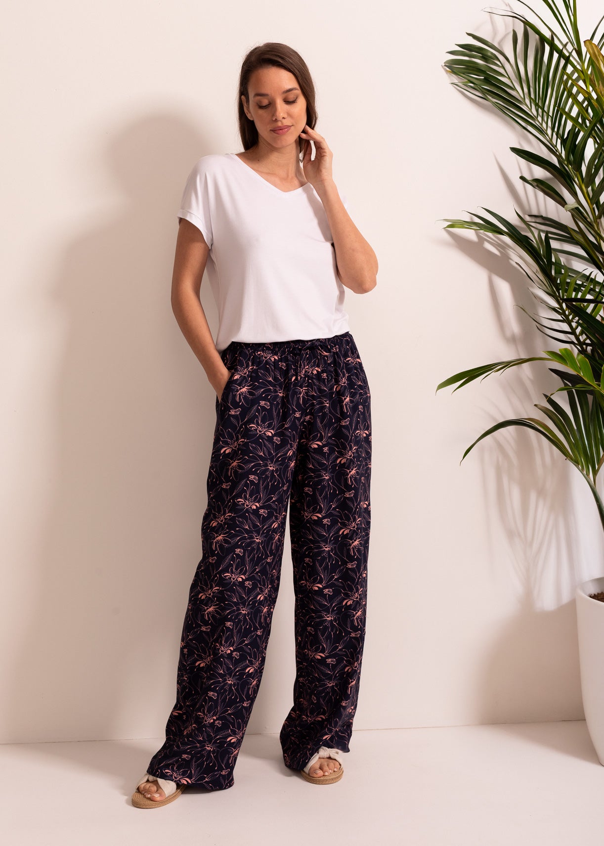 Pantaloni Damă Erika Viscoză