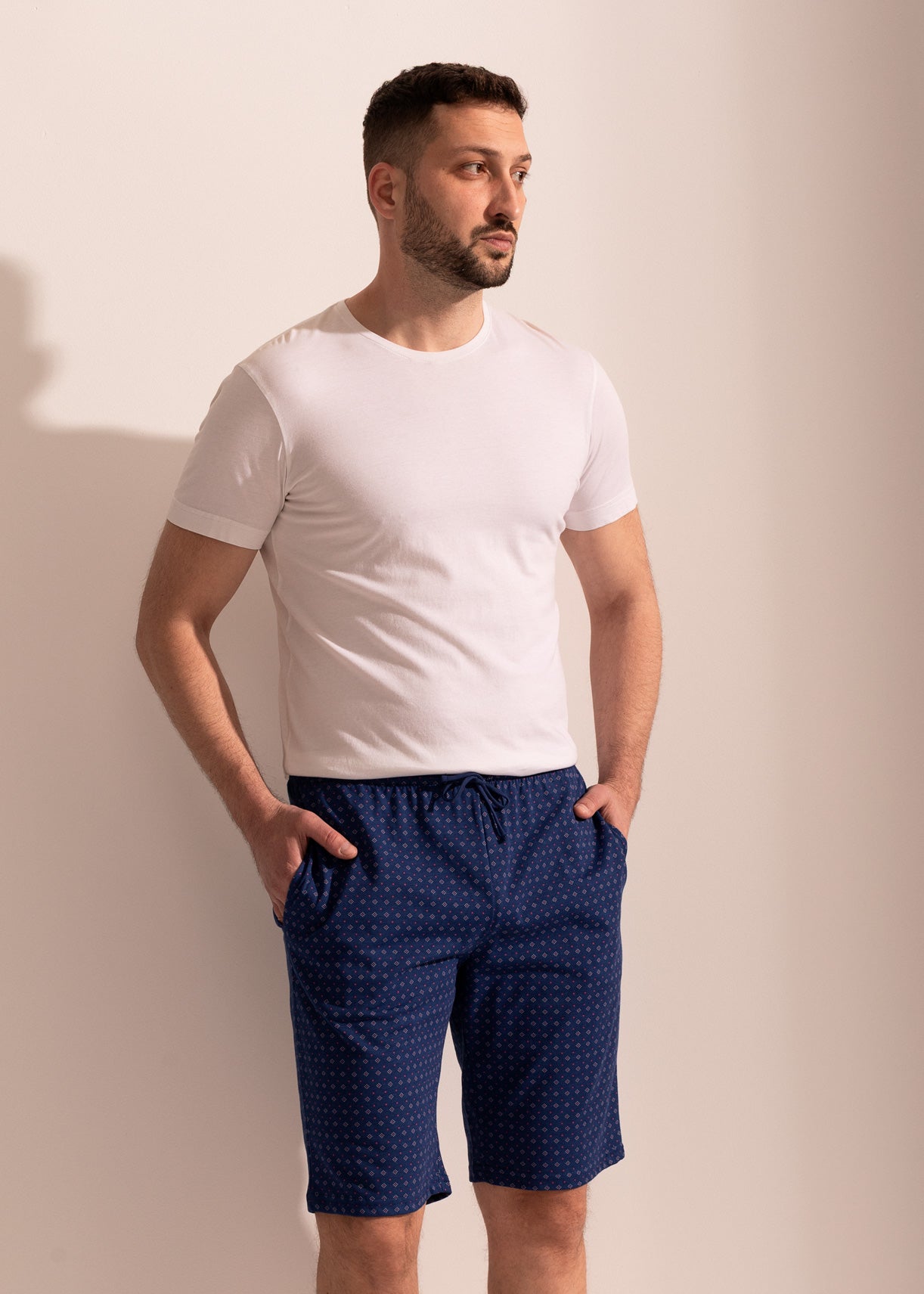 Pantaloni Scurți Bărbați Malaga Bumbac