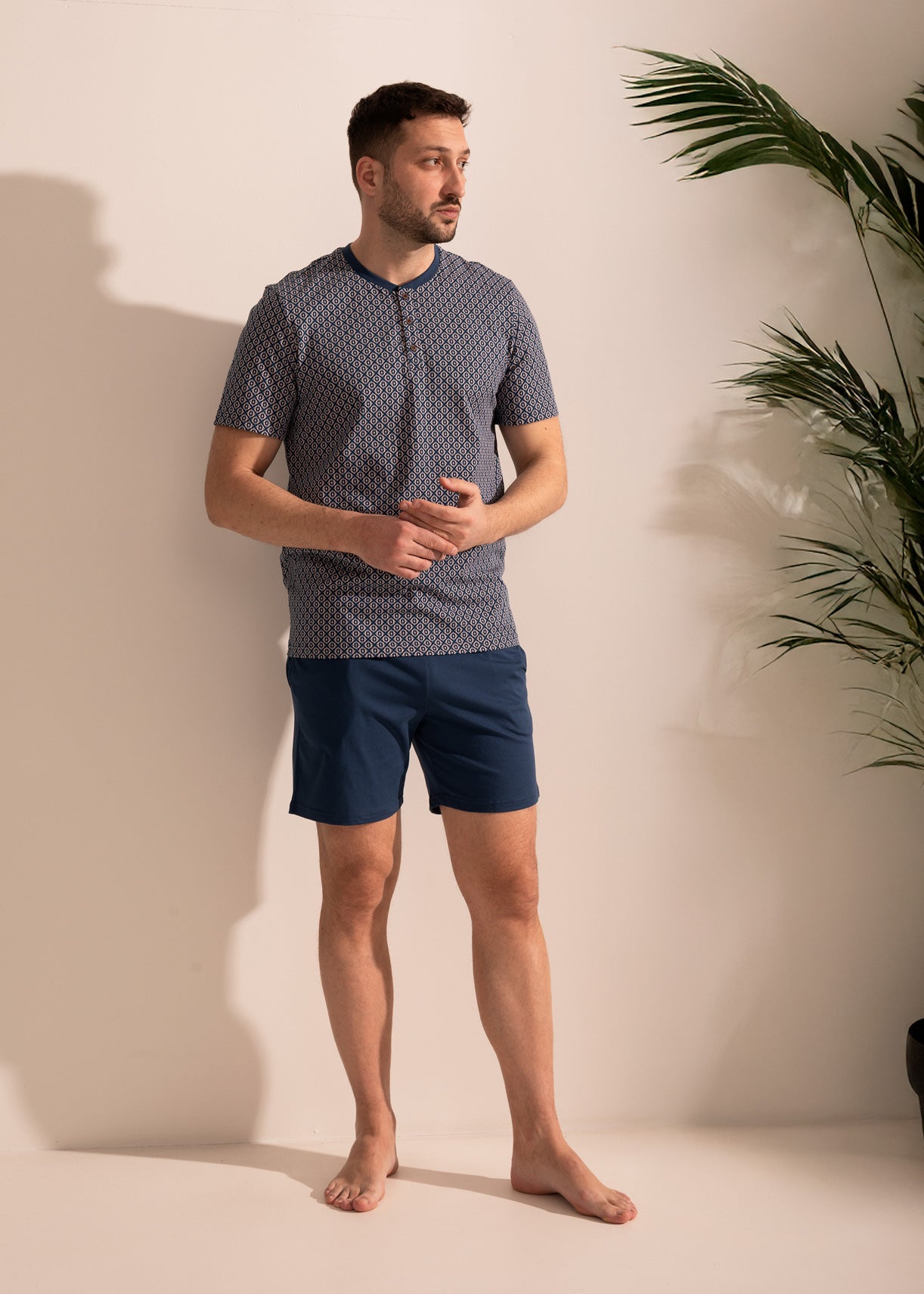 Pijama Bărbați Arlo Bumbac TWIN