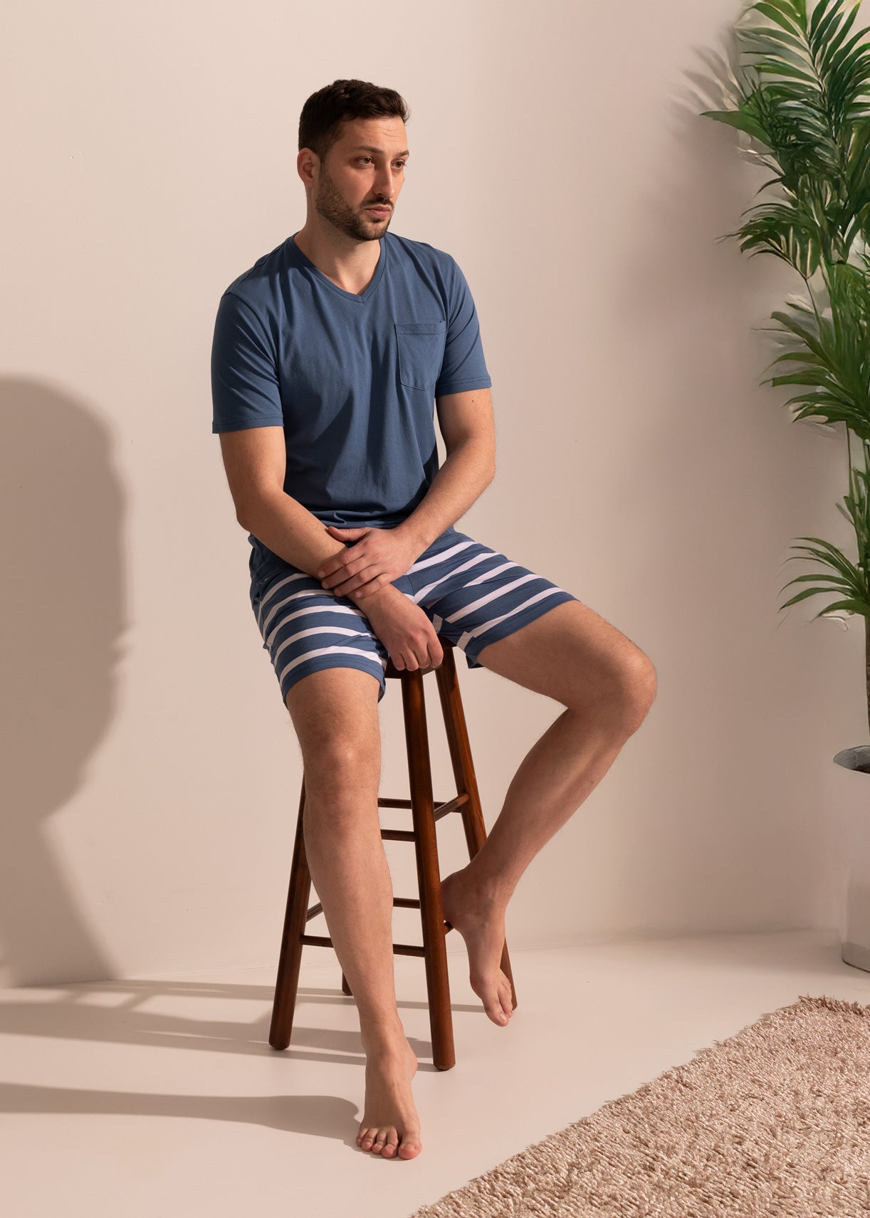 Pijama Bărbați Garet Modal