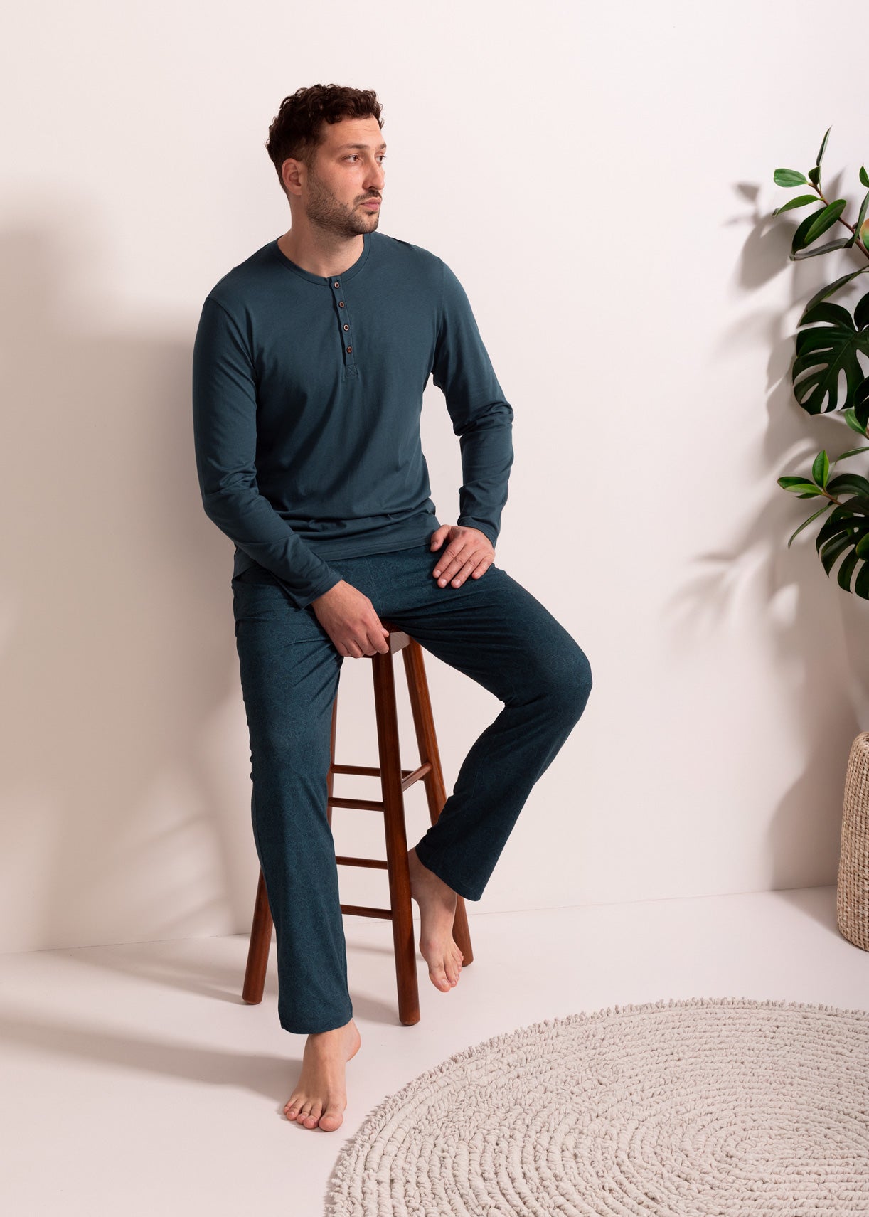 Pijama Bărbați Garet Modal