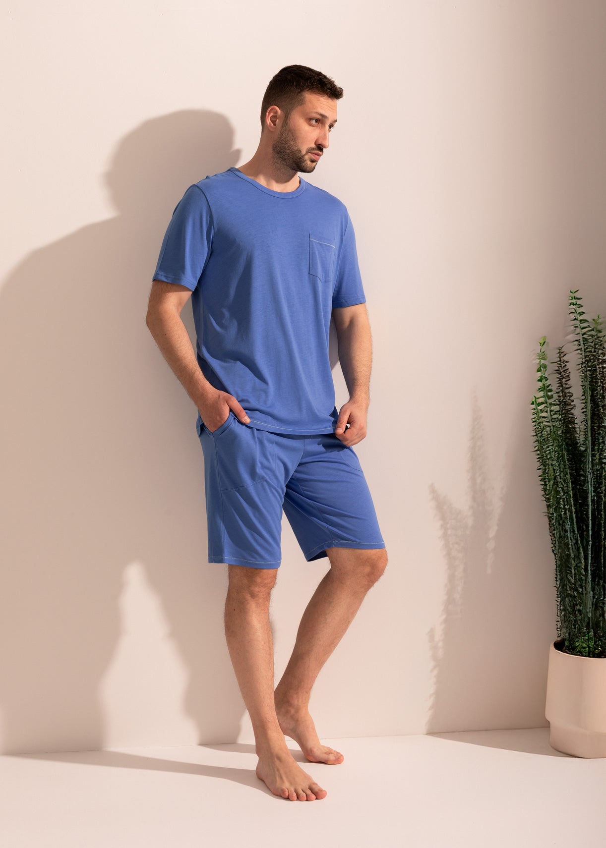 Pijama Bărbați Johnny Bambus