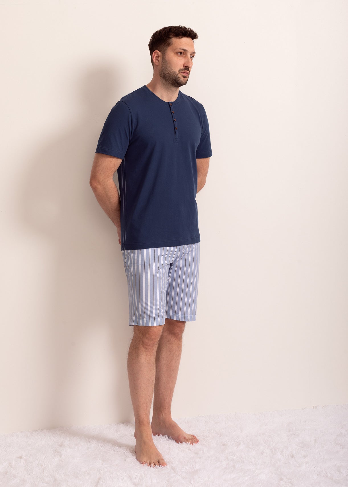 Pijama Bărbați Abel Bumbac TWIN