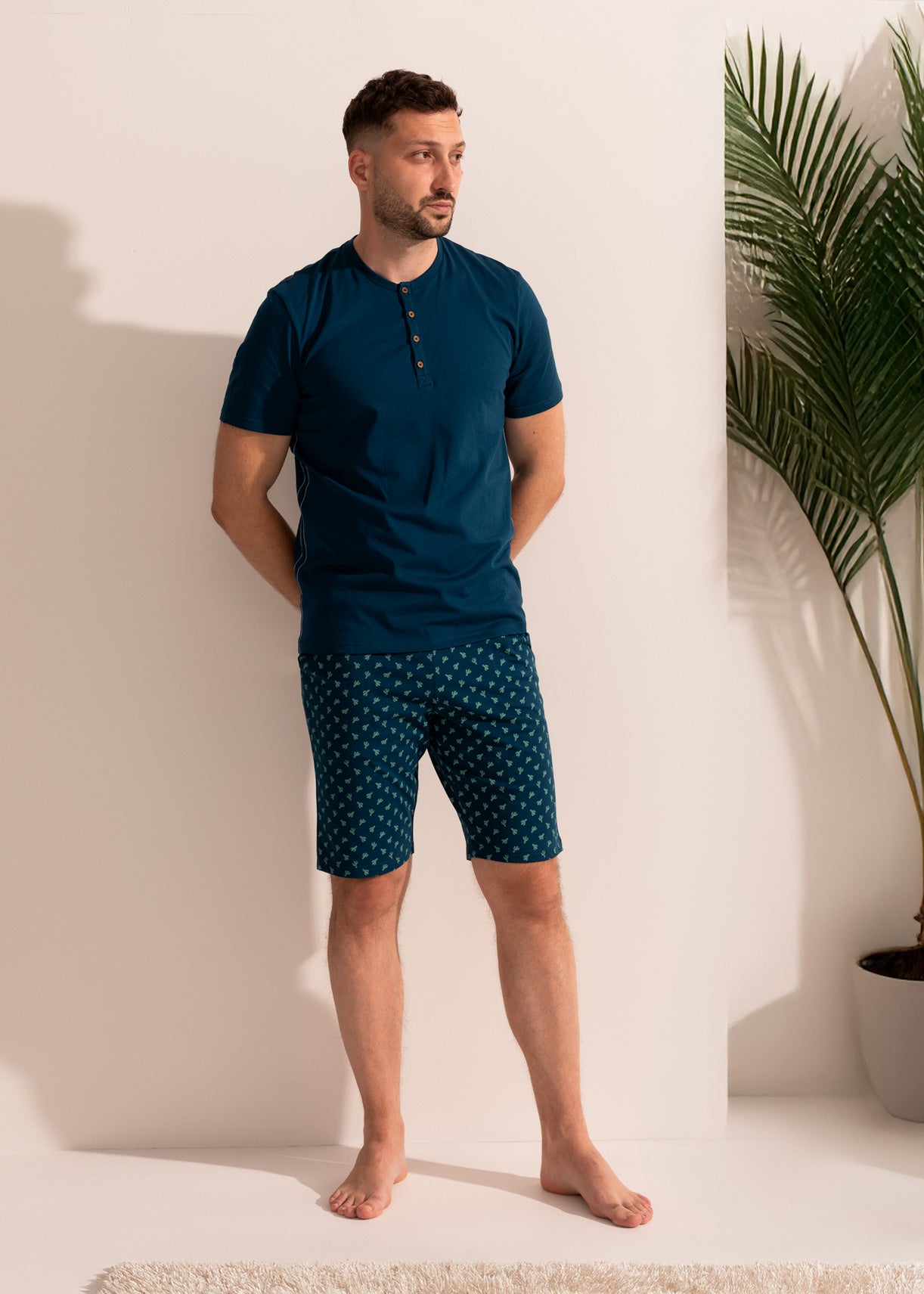 Pijama Bărbați Abel Bumbac TWIN