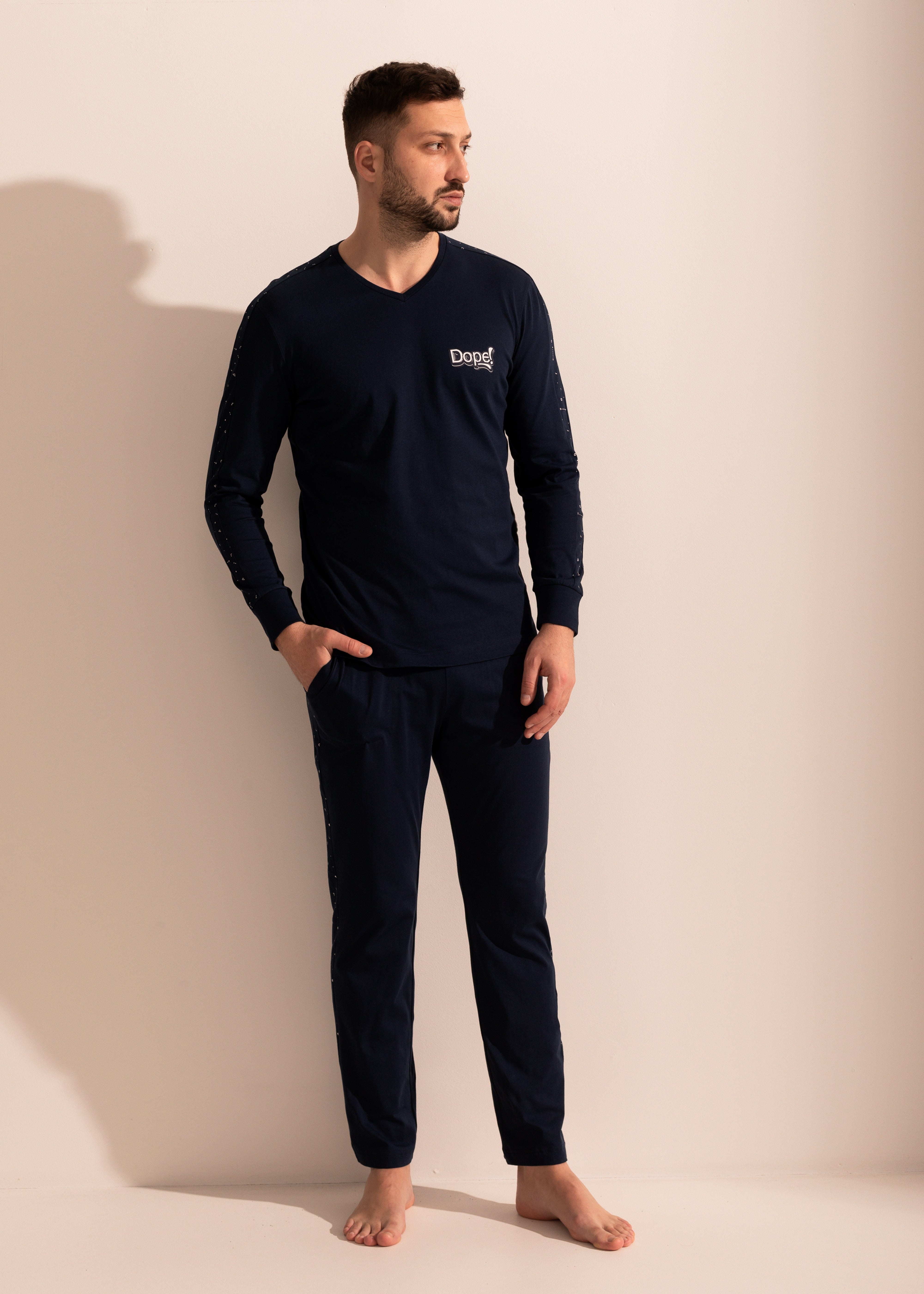 Pijama SLIM Bărbați Abel Bumbac TWIN