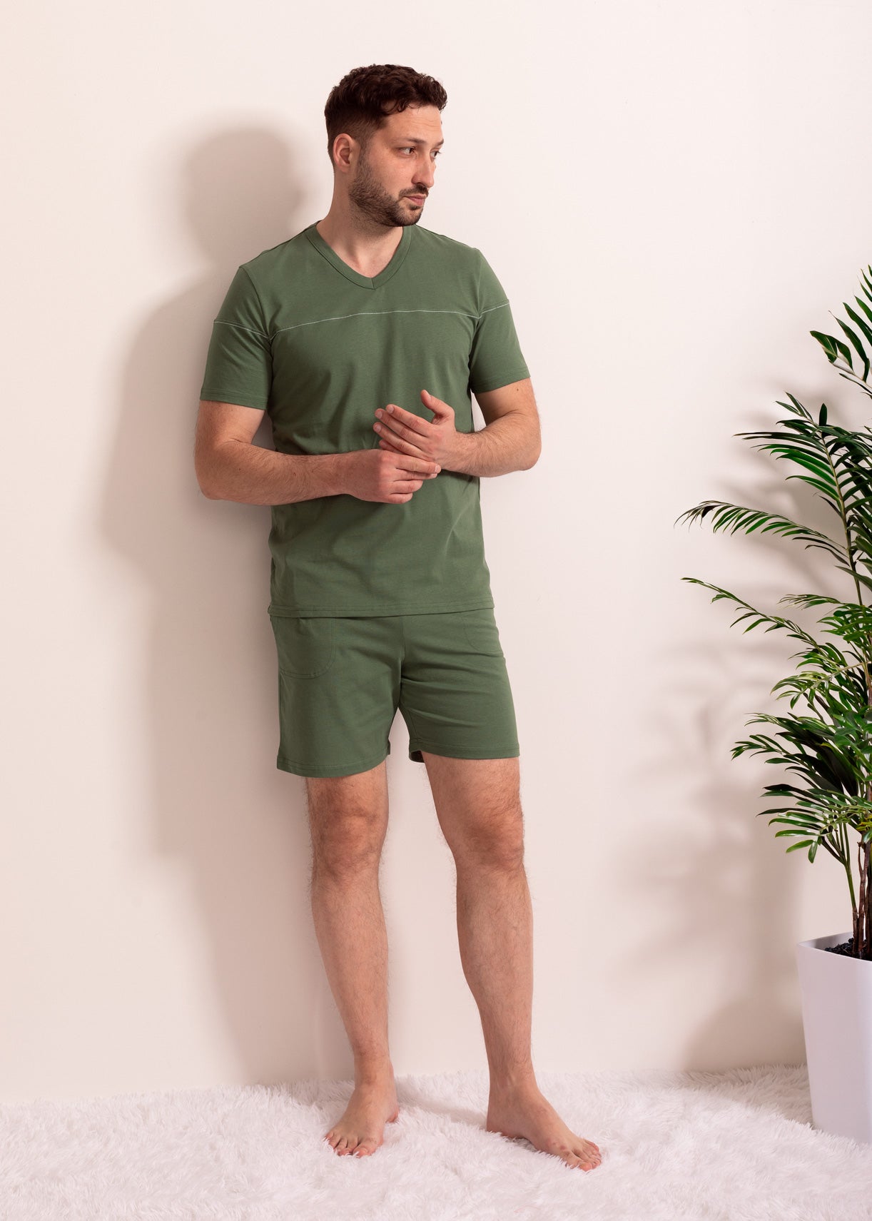 Alin Cotton Men's Pajamas