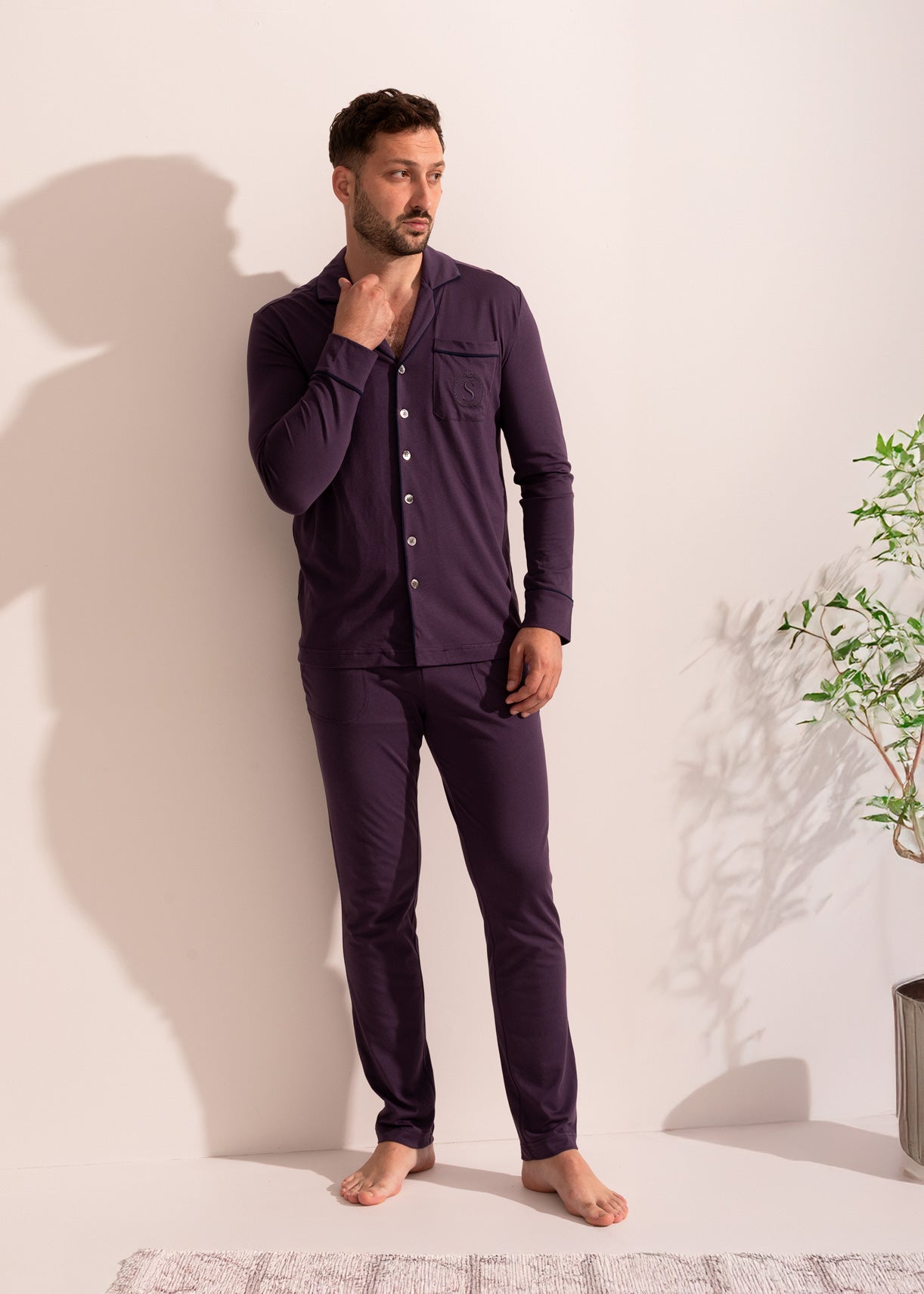 Pijama Bărbați Anton Modal