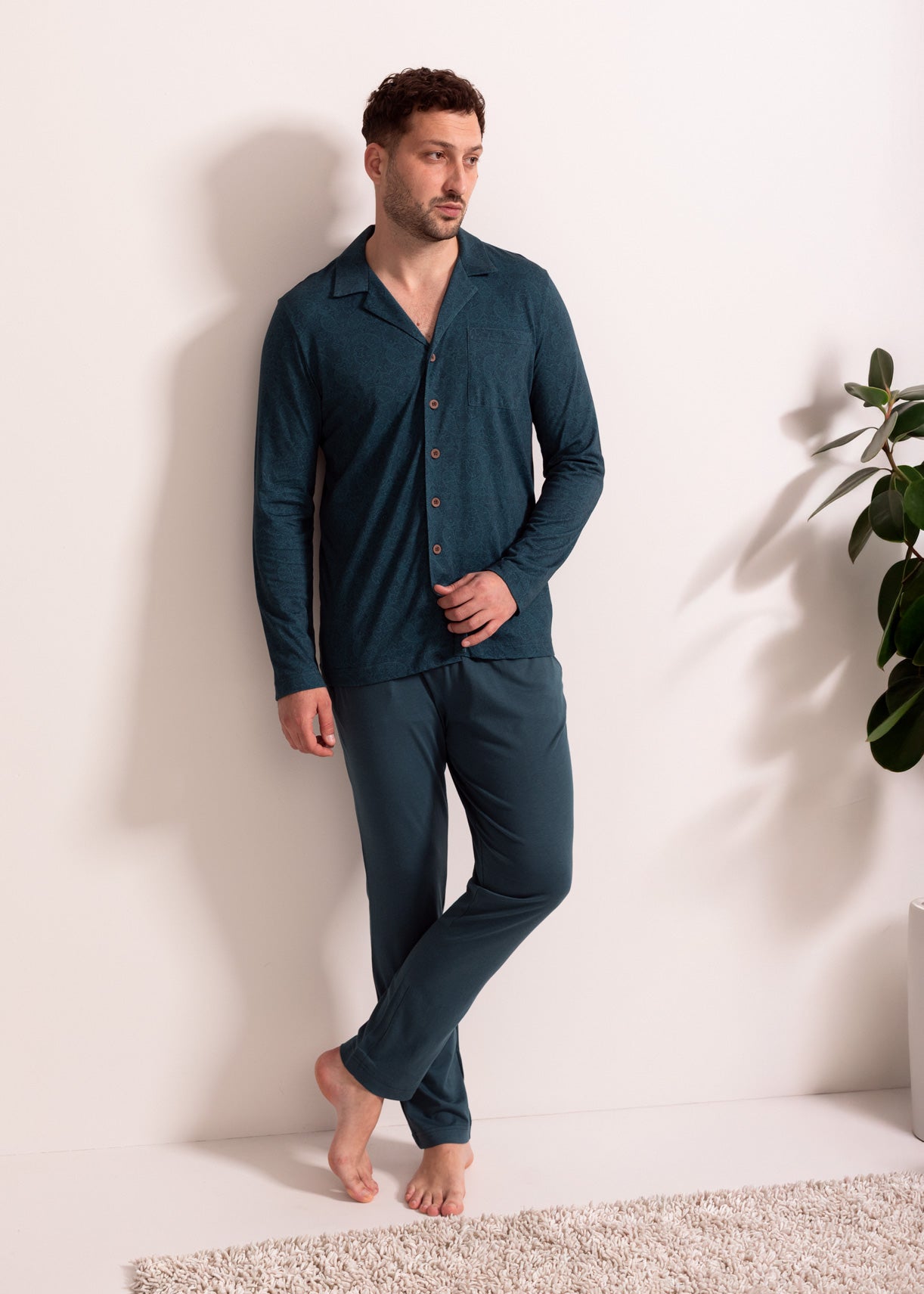 Pijama Bărbați Garet Modal