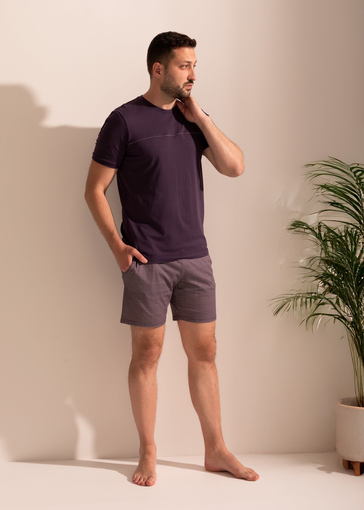 Pijama Bărbați Garet Modal