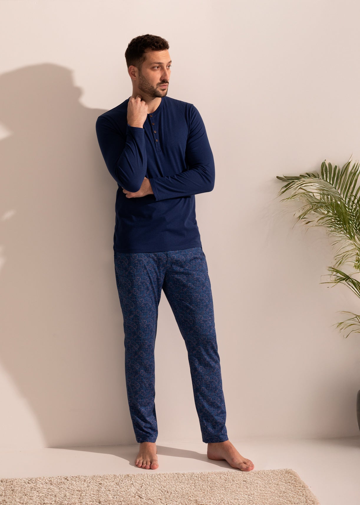 Pijama Bărbați Garet Modal