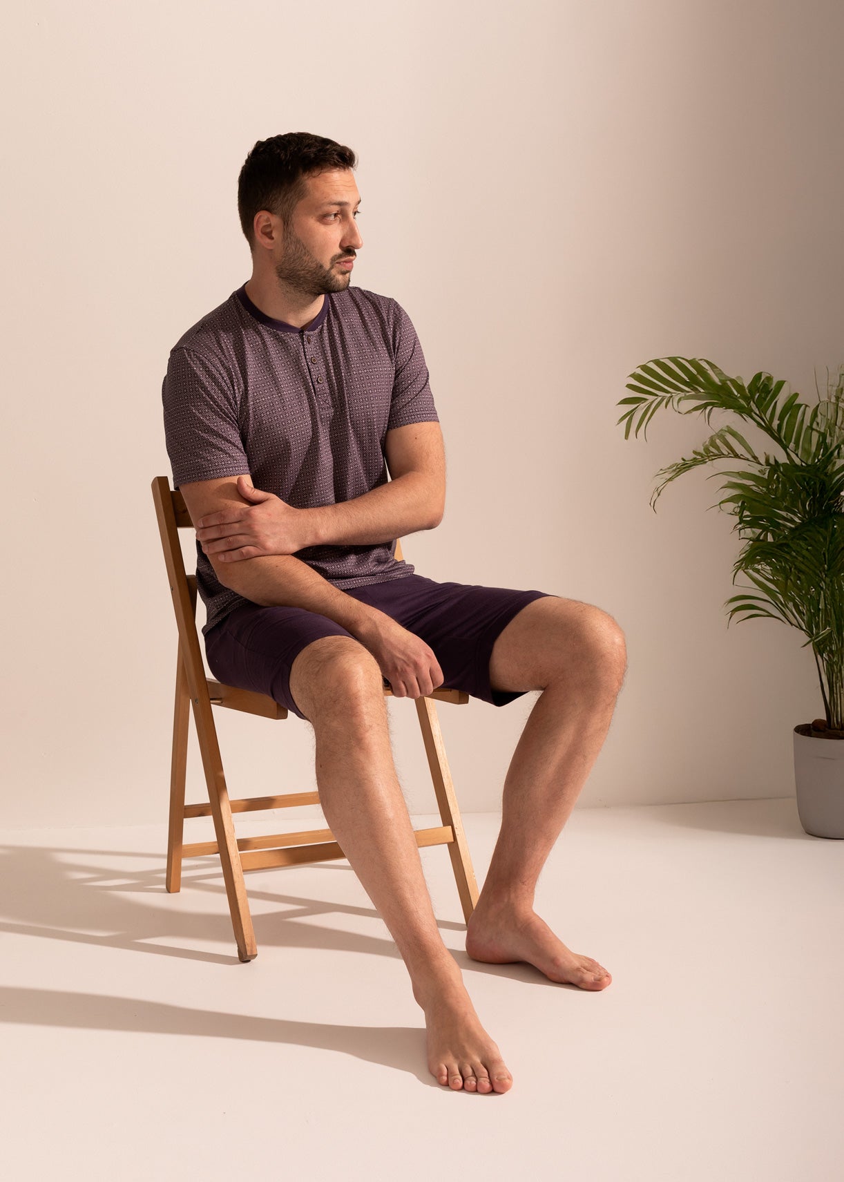 Pijama Bărbați Garet Modal