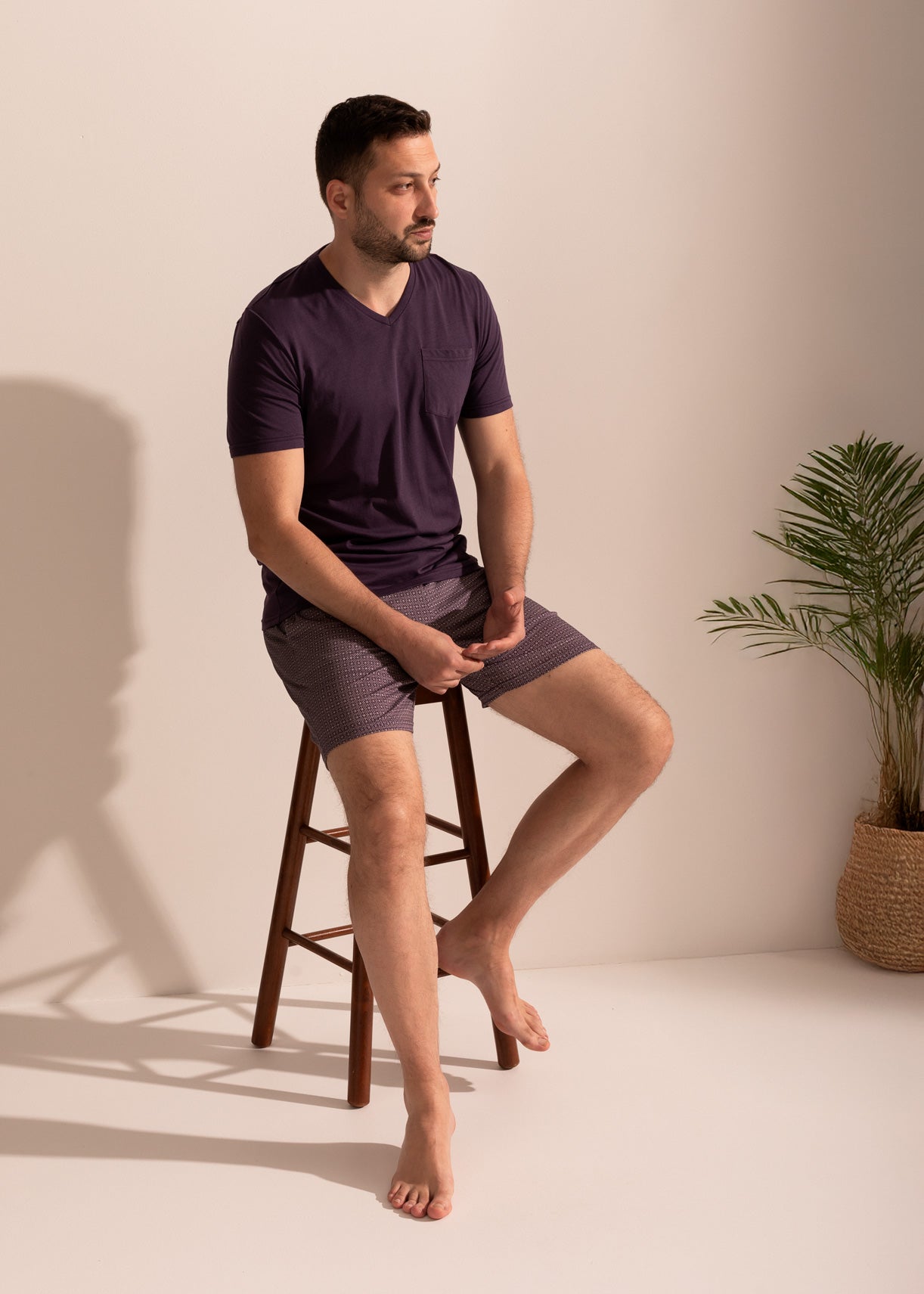 Pijama Bărbați Garet Modal