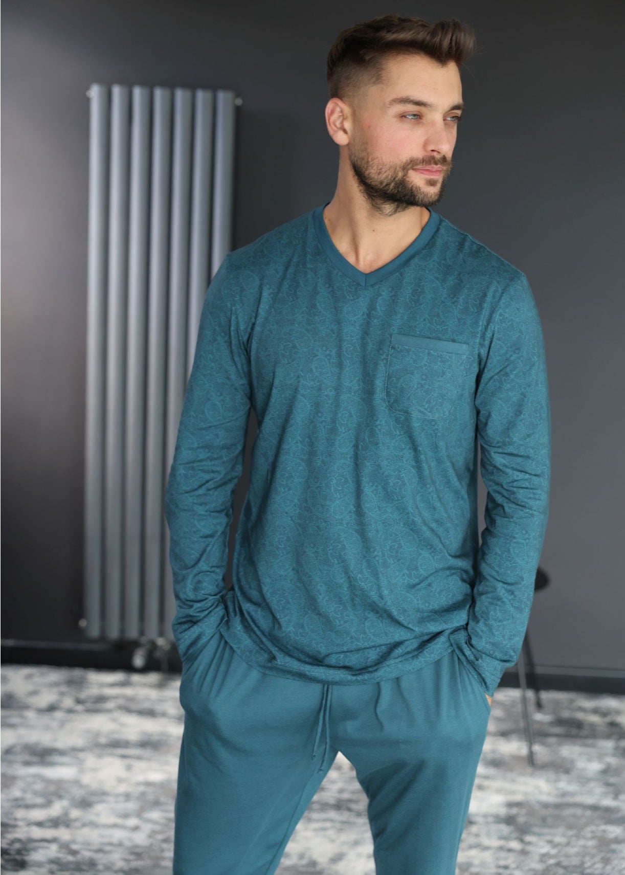 Pijama Bărbați Garet Modal