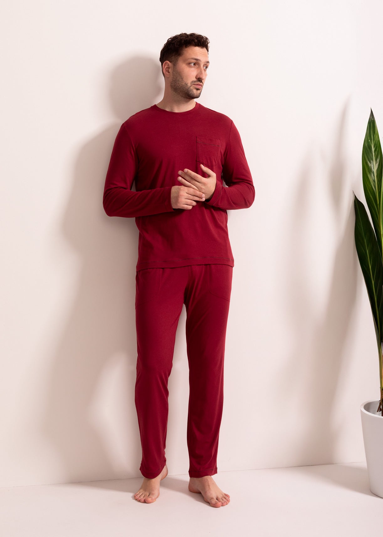 Pijama Bărbați Johnny Bambus