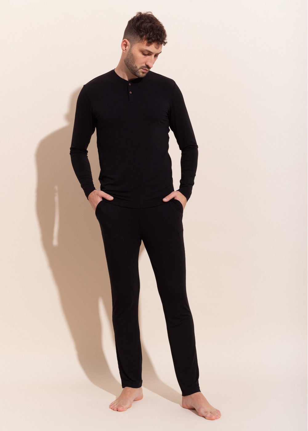 Pijama Bărbați Taylor Micromodal și Cașmir