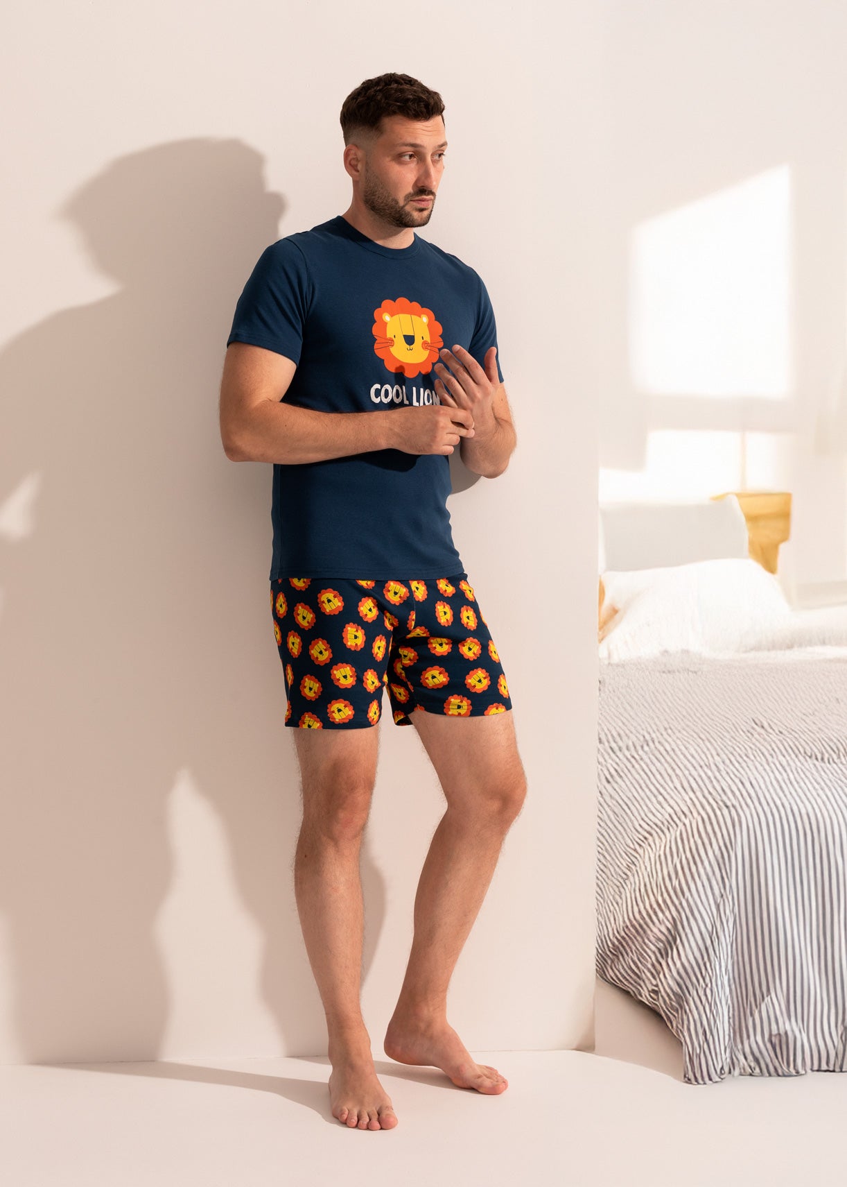 Pijama Bumbac Bărbați Lions