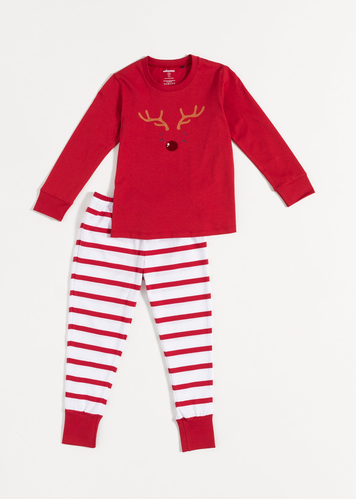 Pijama copii Elf dungi