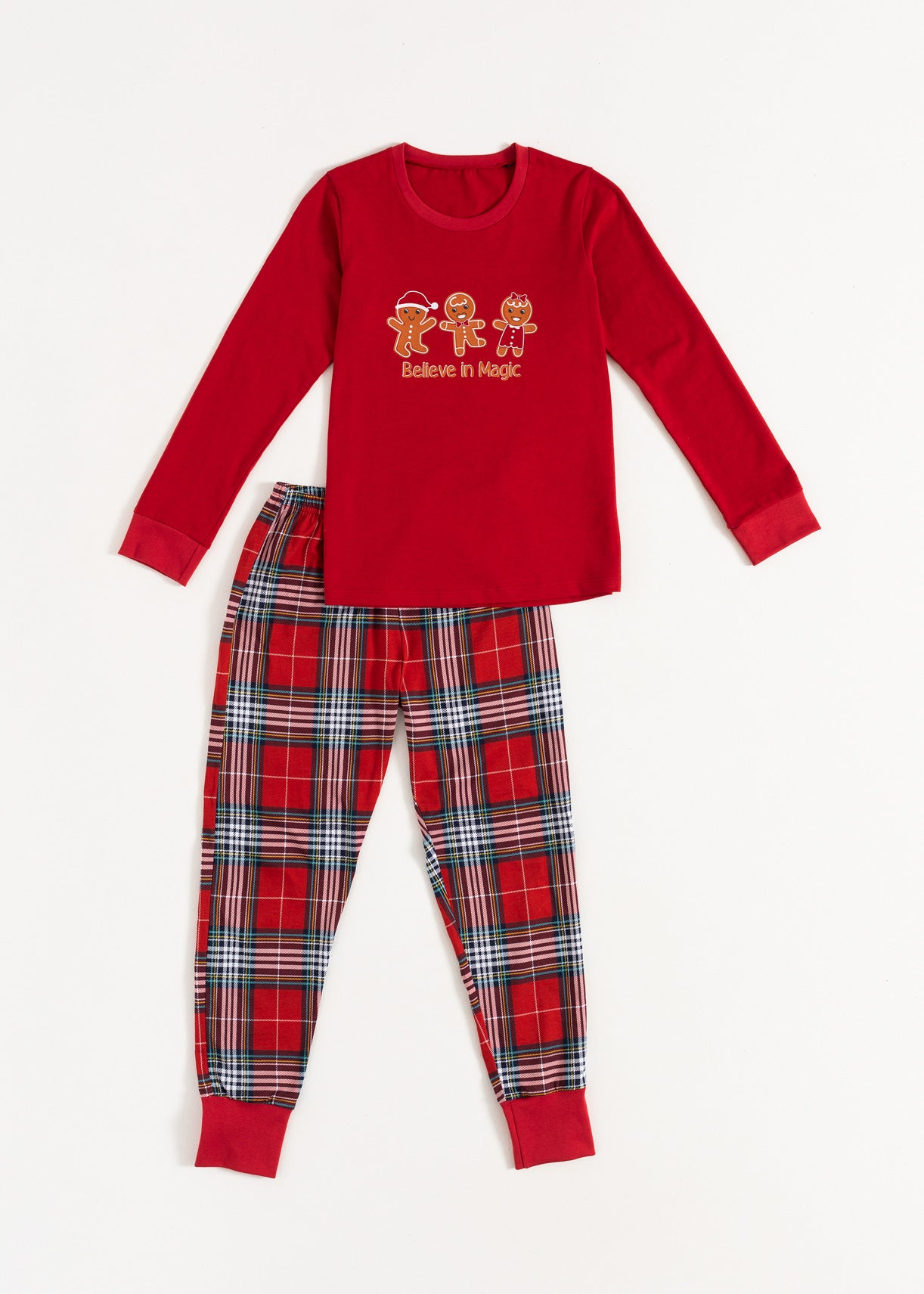 Pijama Copii Tartan Winter Bumbac