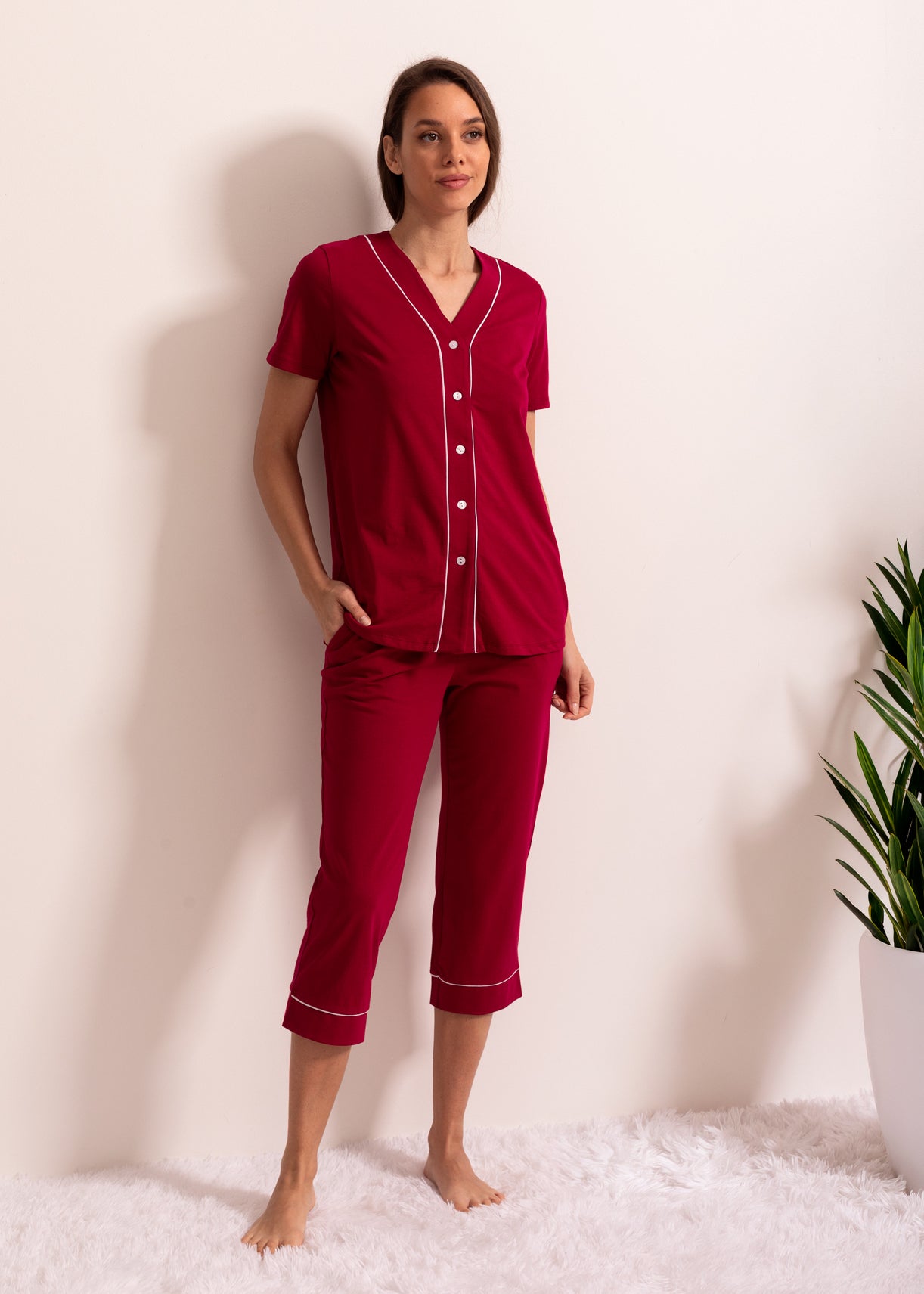 Pijama Damă Alina Bumbac