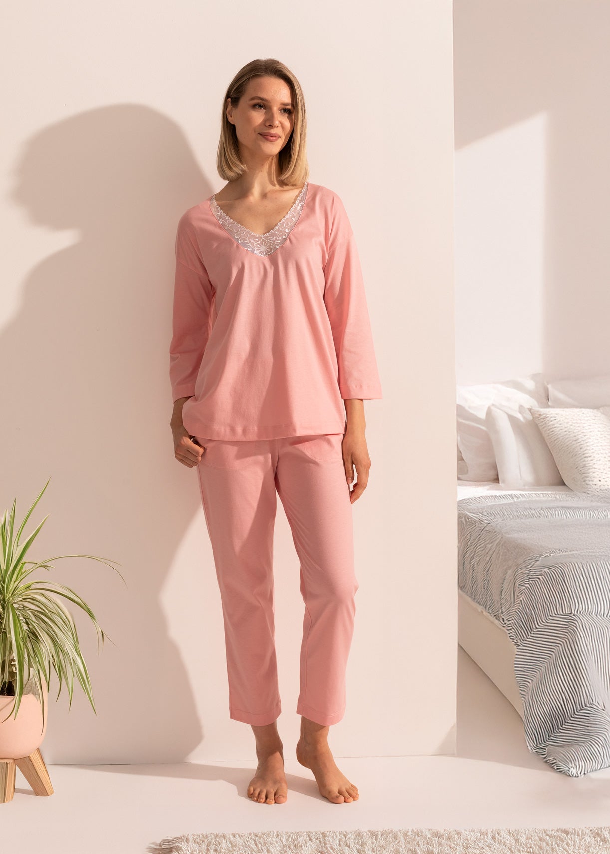 Pijama Damă Alina Bumbac