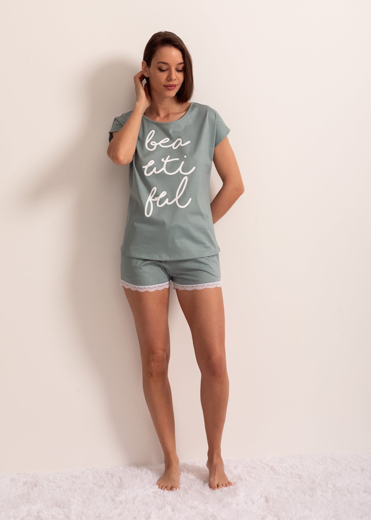 Pijama Damă Alina Bumbac