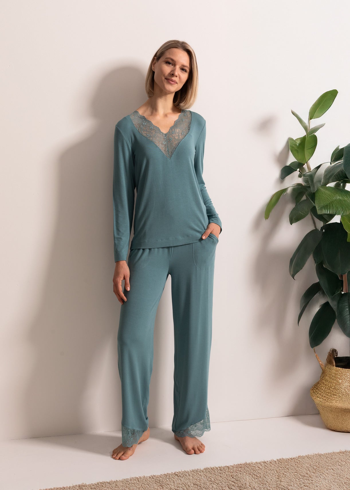 Pijama Damă Alma Modal