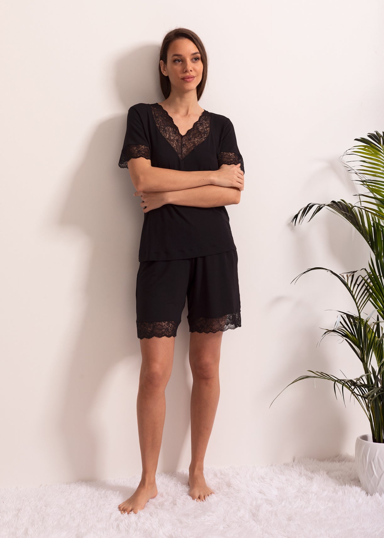 Pijama Damă Alma Modal