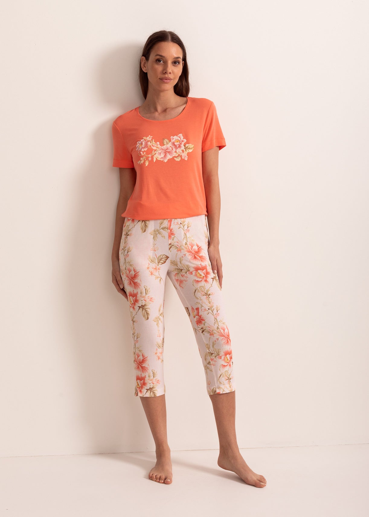 Pijama Damă Flora Modal