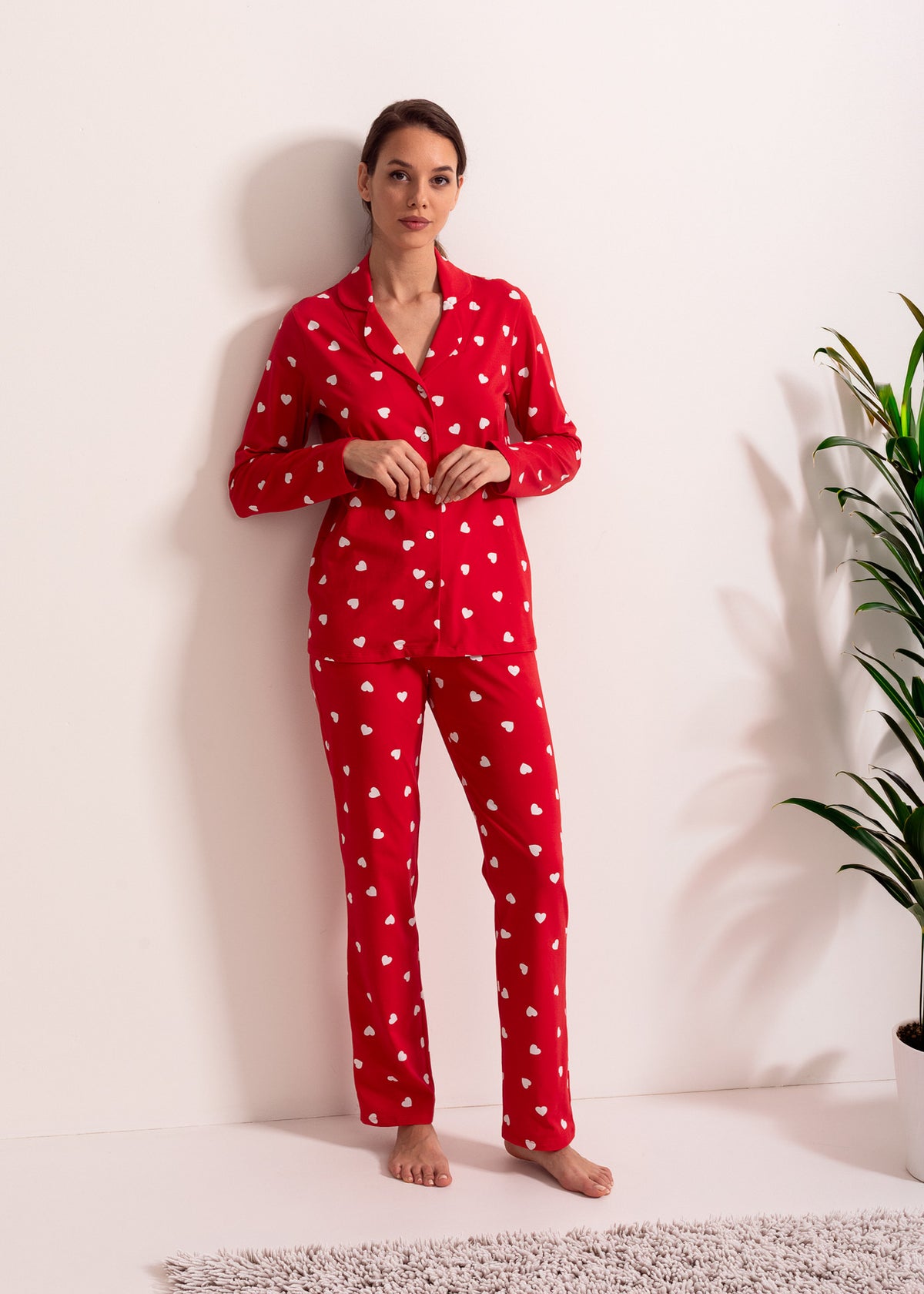 Pijama Damă Grace Bumbac