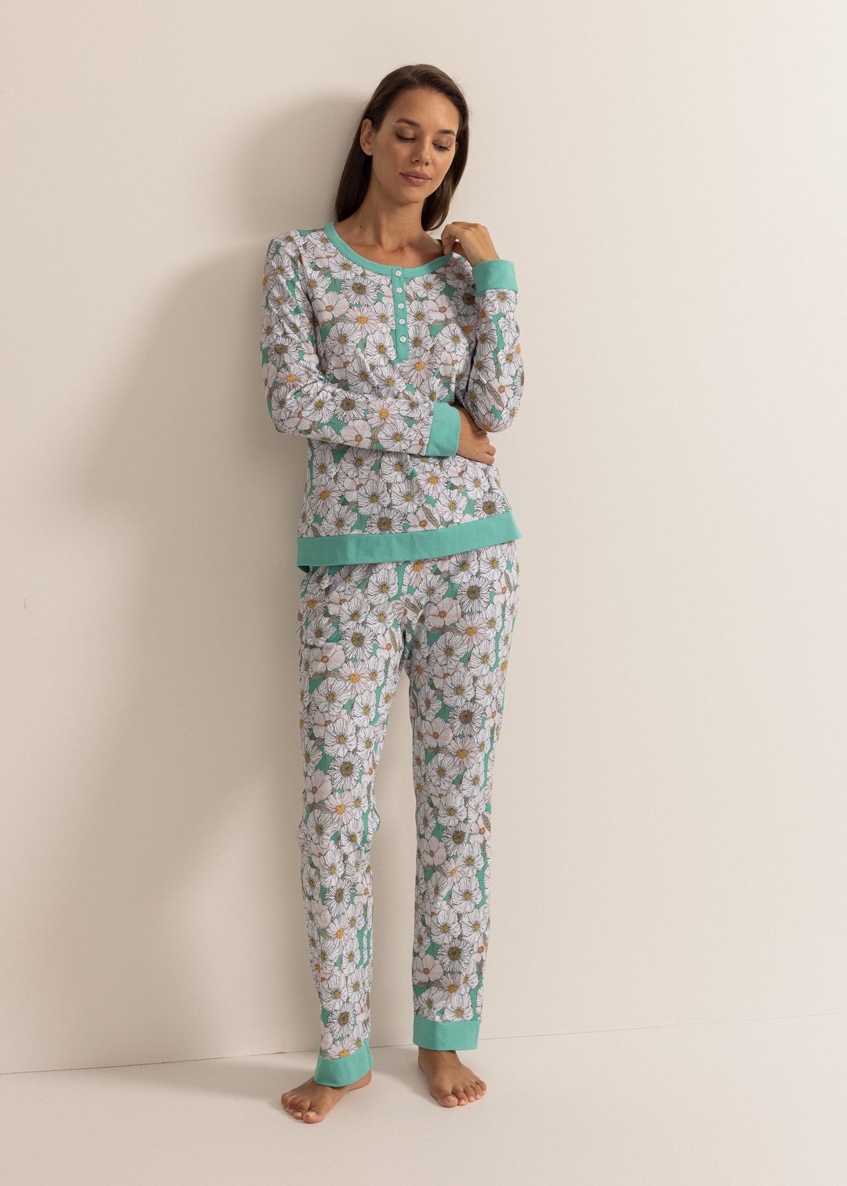 Pijama Damă Maia Bumbac Twin