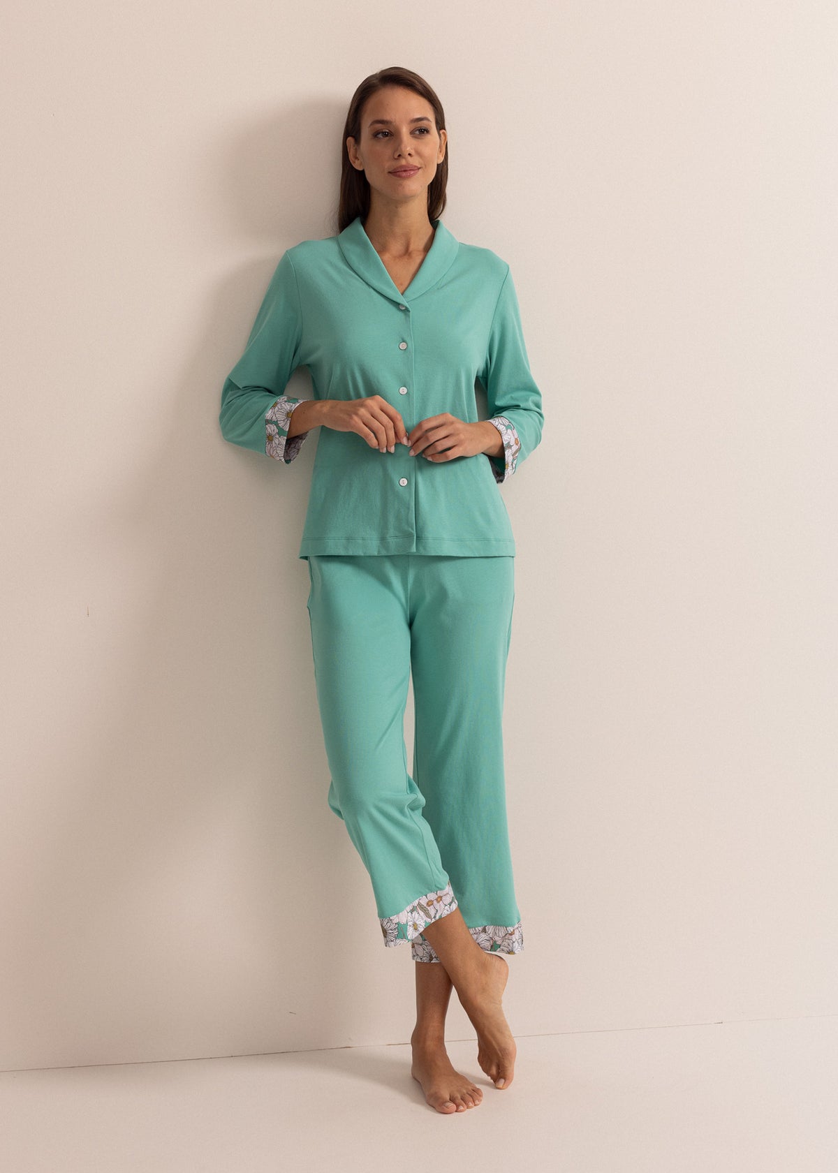 Pijama Damă Maia Bumbac Twin