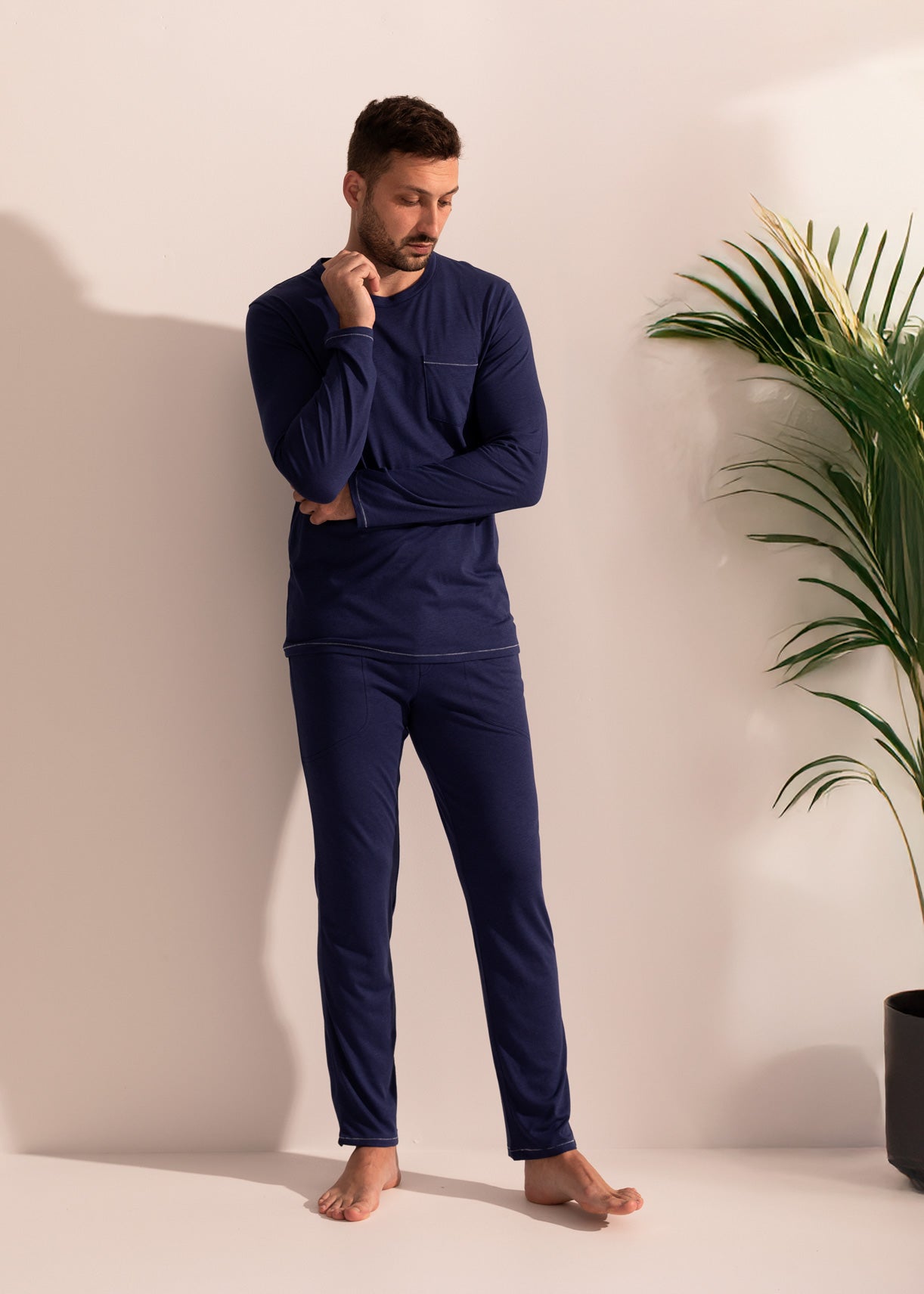 Pijama Bărbați Johnny Bambus