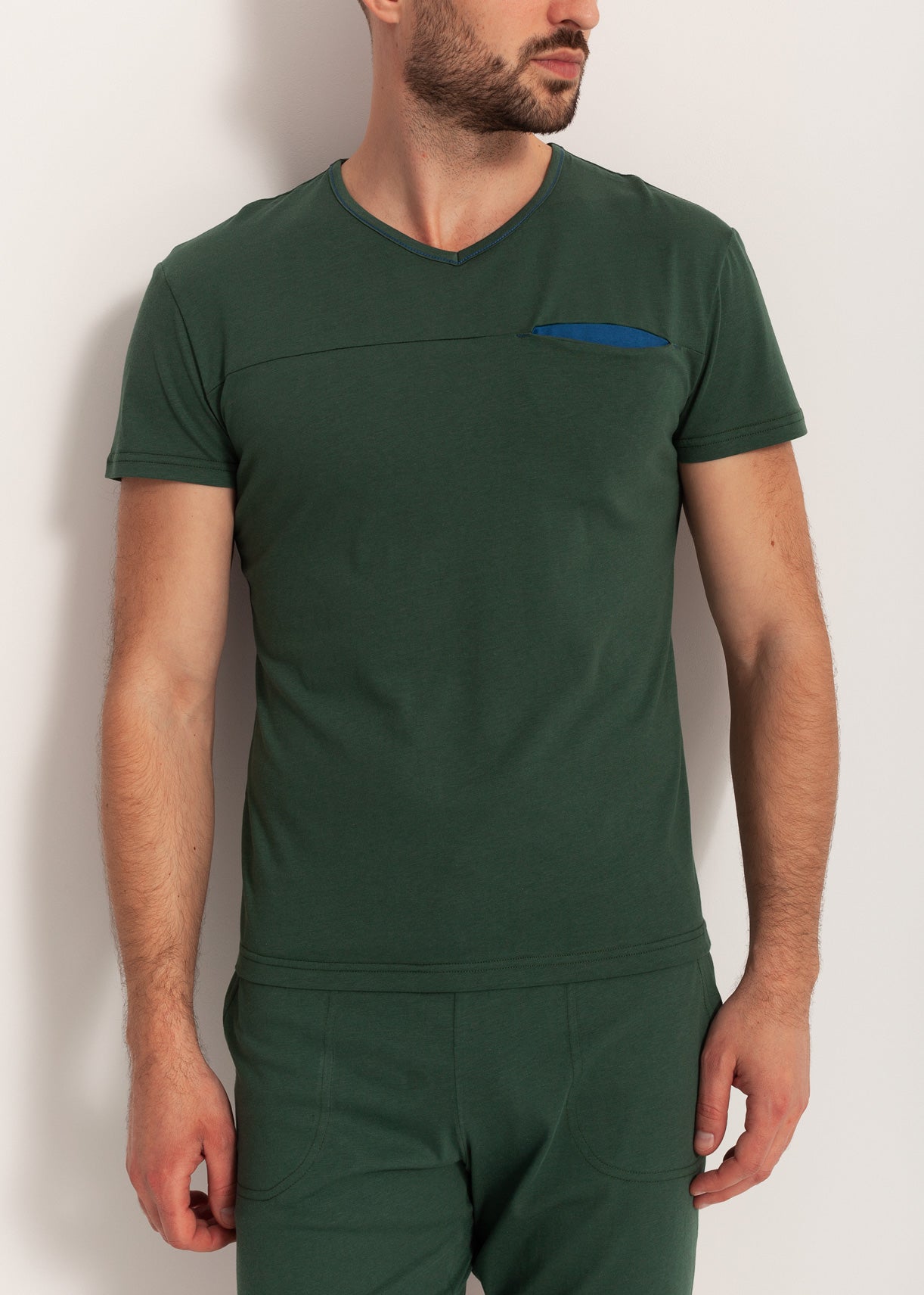 Pijama Bărbați Anton Modal Slim Fit