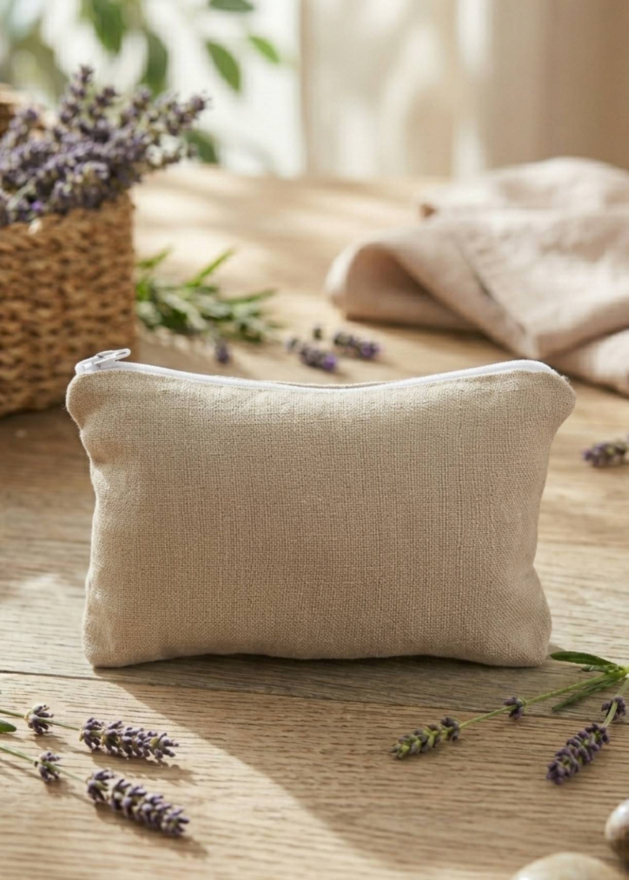 Portfard Cosmetice Cool Flax