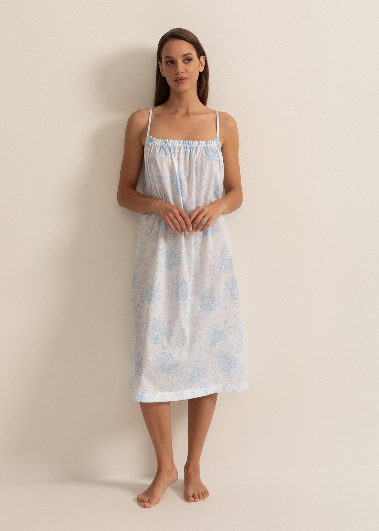 Rochie Beatrice Blue Toille