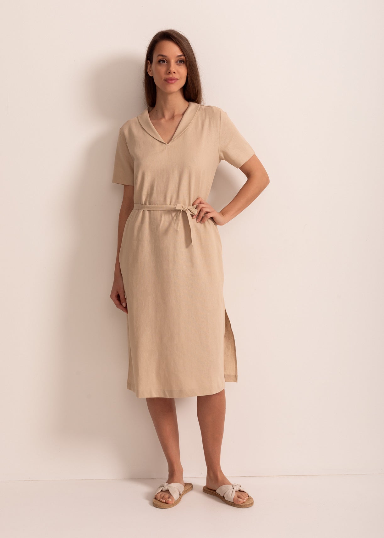 Rochie Damă Cool Flax In/Viscoză