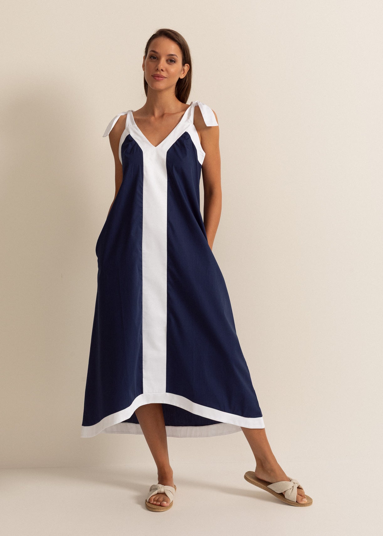 Rochie Damă Lido Țesătură Bumbac Satinată