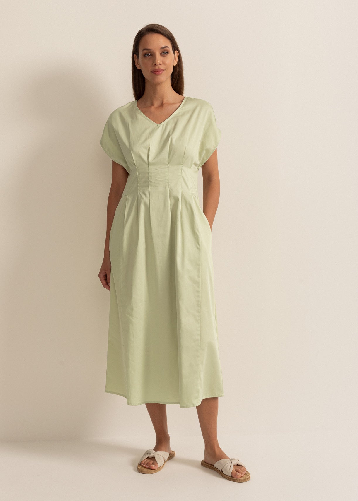 Rochie Damă Lido Țesătură Bumbac Satinată