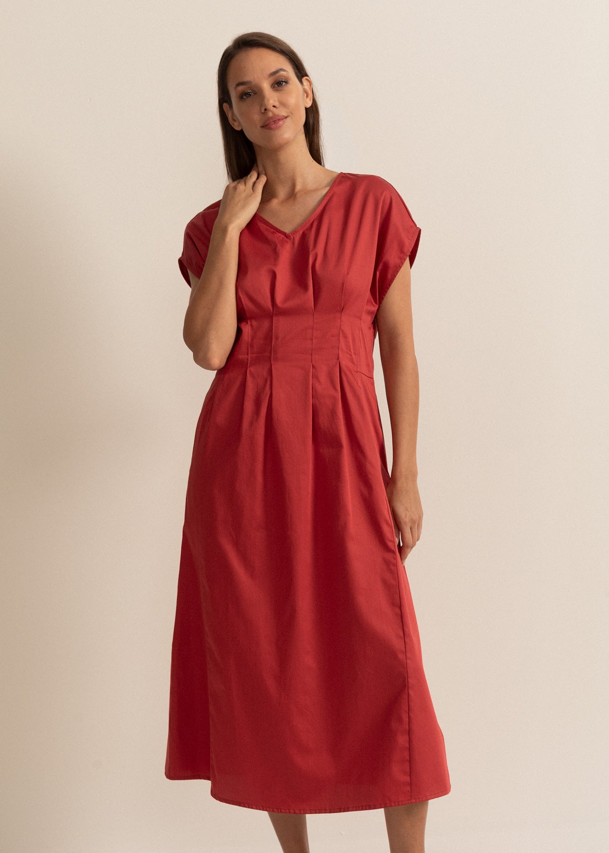 Rochie Damă Lido Țesătură Bumbac Satinată