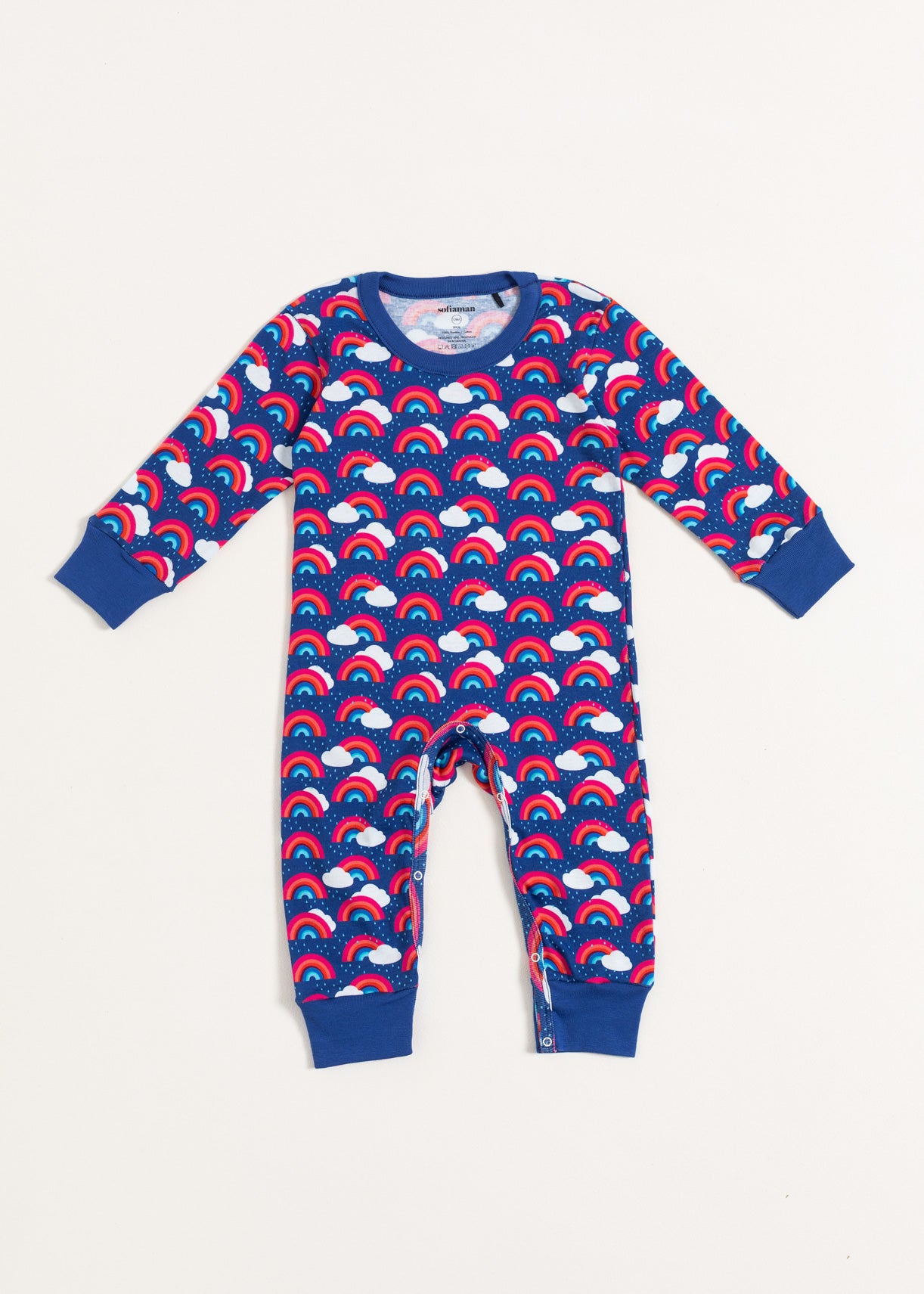 Salopetă Baby Rainbow Bumbac