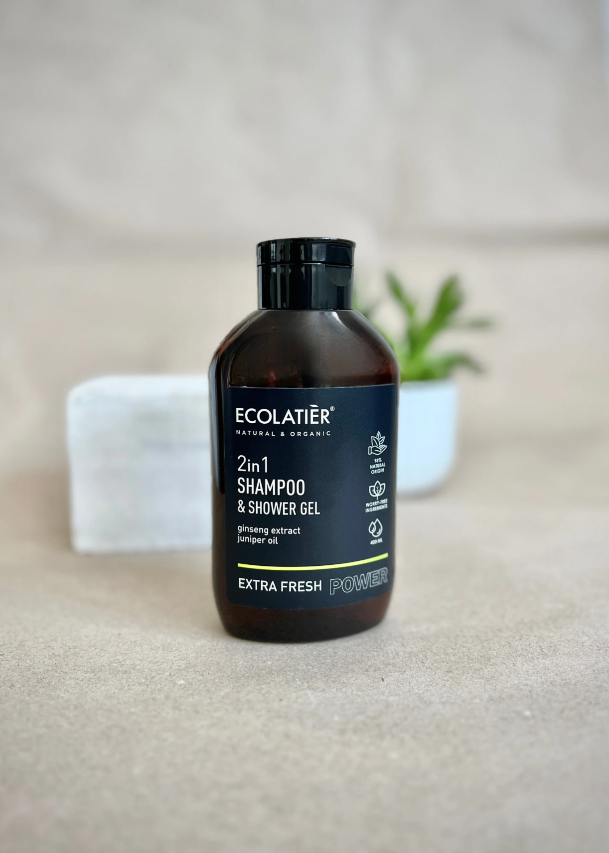 Șampon-Gel Duș 2 în 1 Extra Fresh