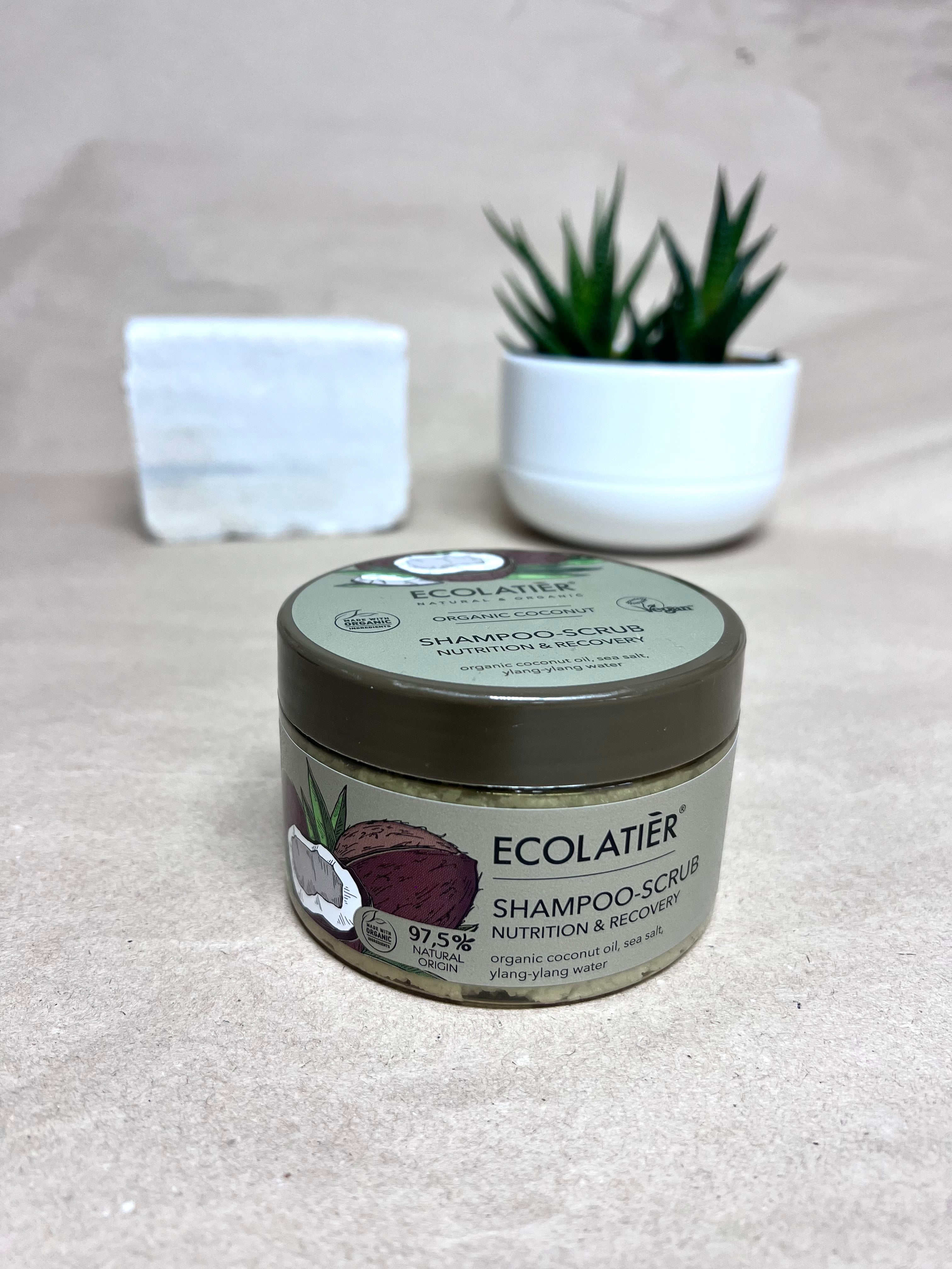 Șampon-scrub cu ulei de cocos