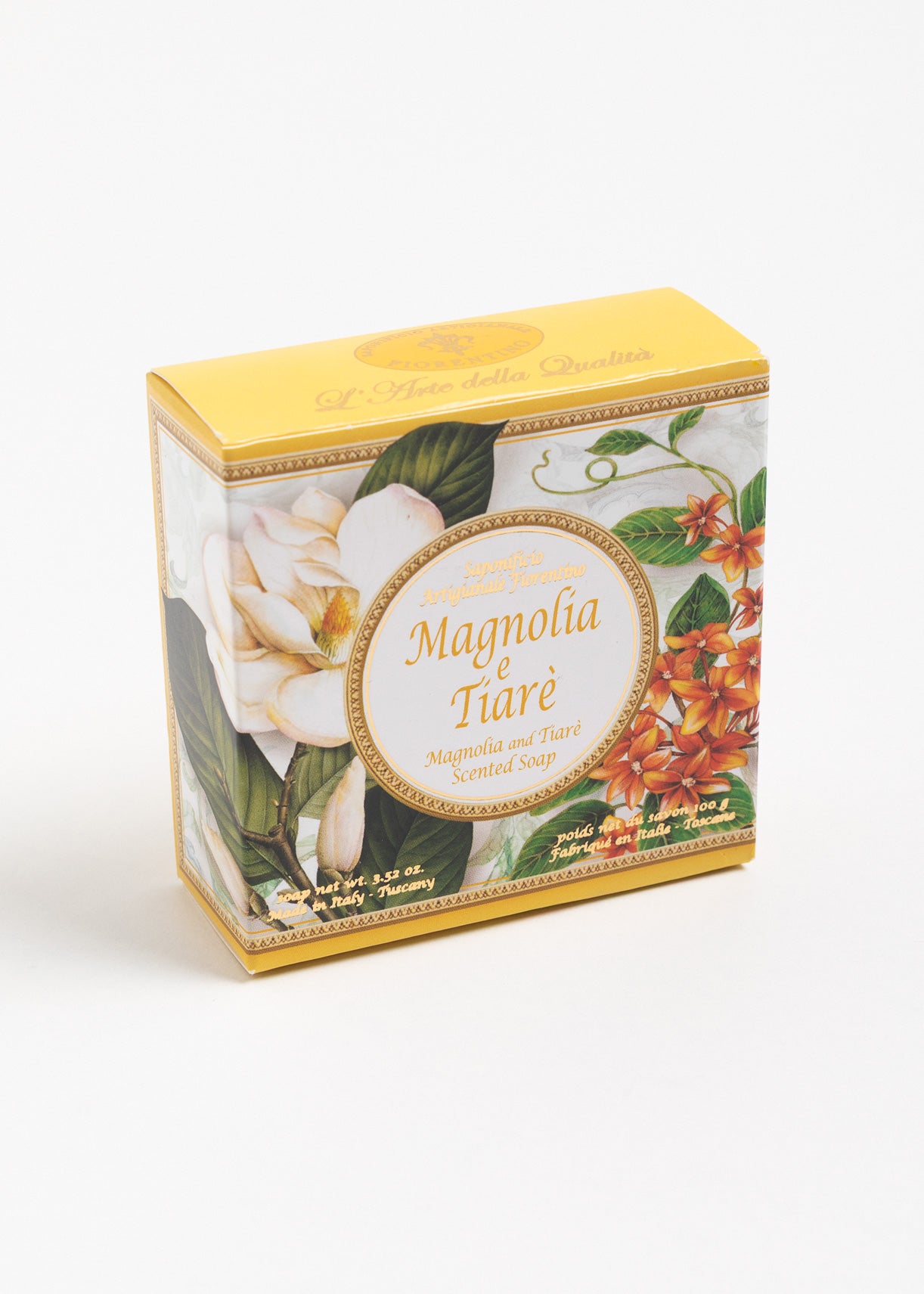 Săpun Natural Fiorentino Magnolie și Flori De Tiare-Handmade